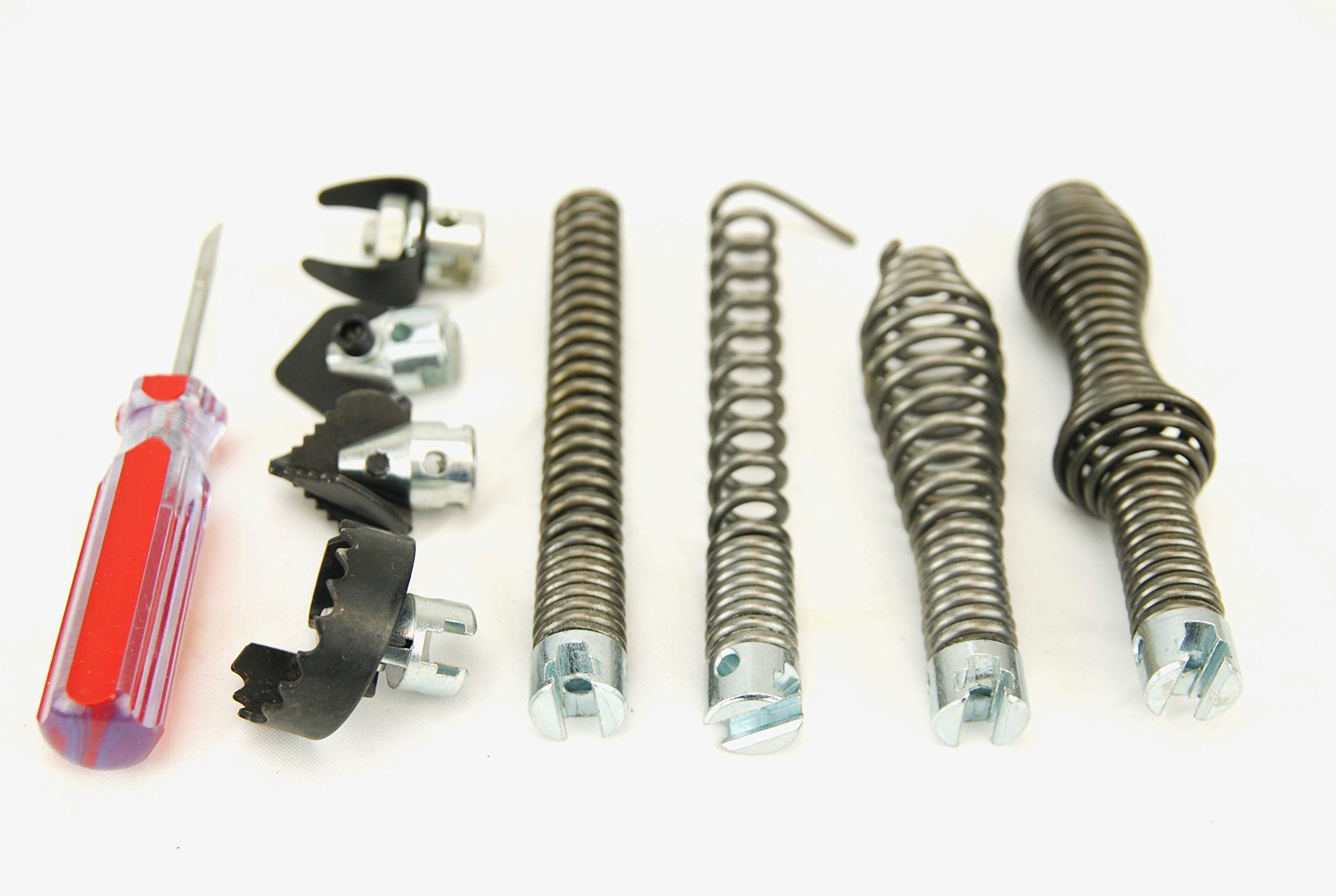 8-Piece Pipe Drain Cutter Set for Ridgid S75 - BLUEROCK Tools for Plumbing & Drain Cleaning