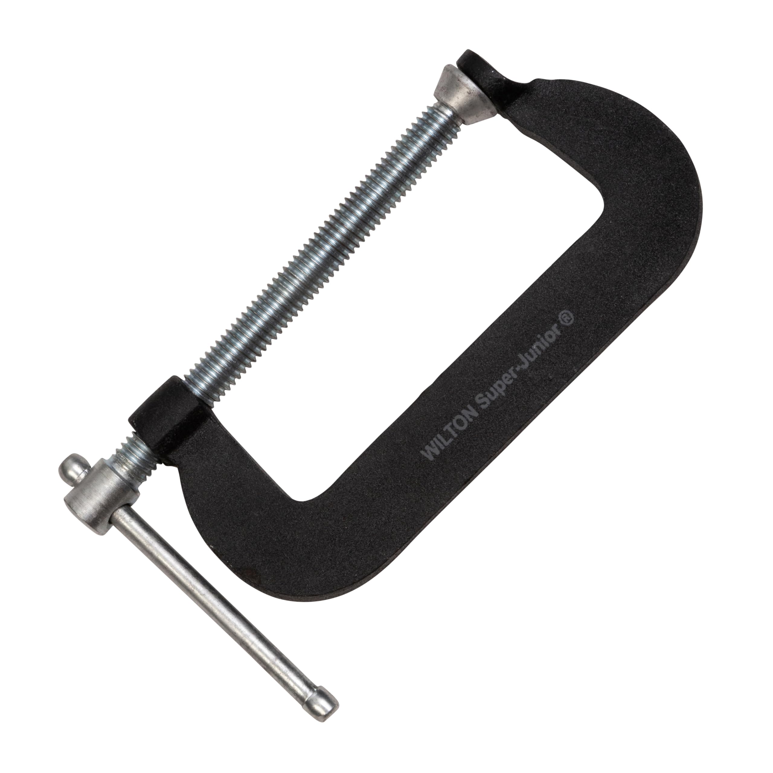 Wilton Super-Junior C-Clamp - 3 Inch Opening Capacity, 1-3/8 Inch Throat - Heavy Duty Metal Clamp for Woodworking, Metalworking & DIY Projects (Model 55)
