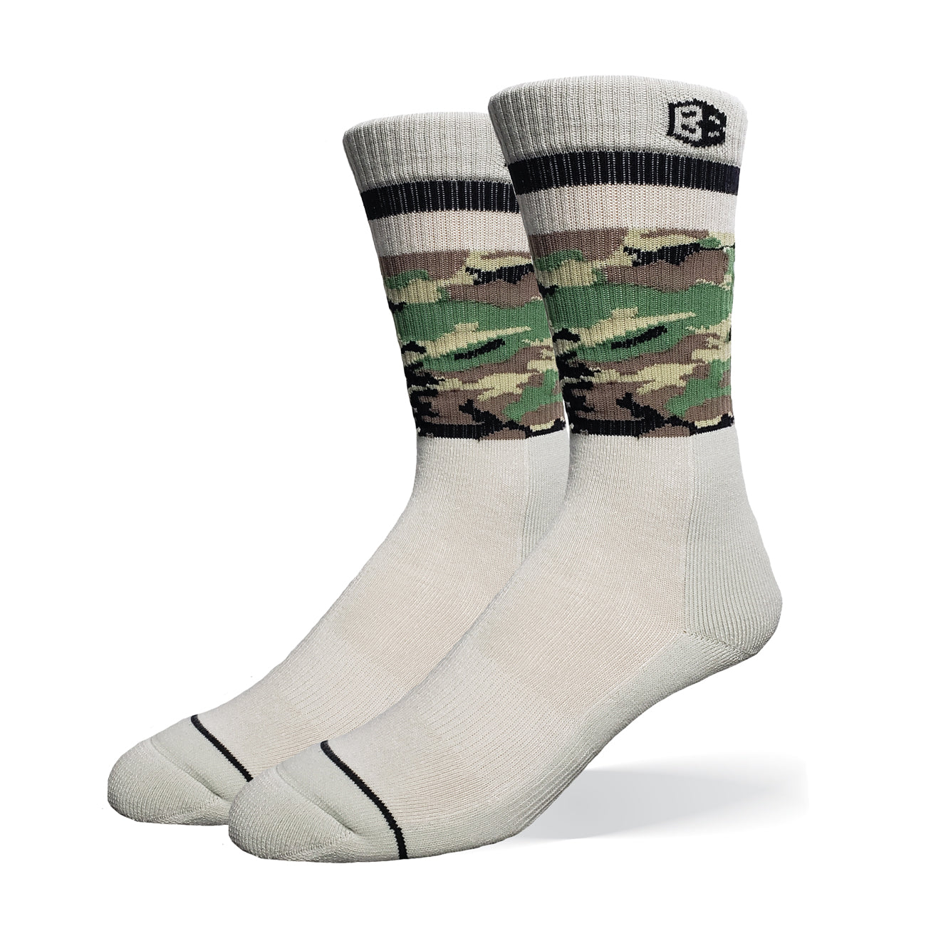 Best Men's Training Crew Socks for Running & Gym - Moisture Wicking Athletic Socks for Workouts & Sports