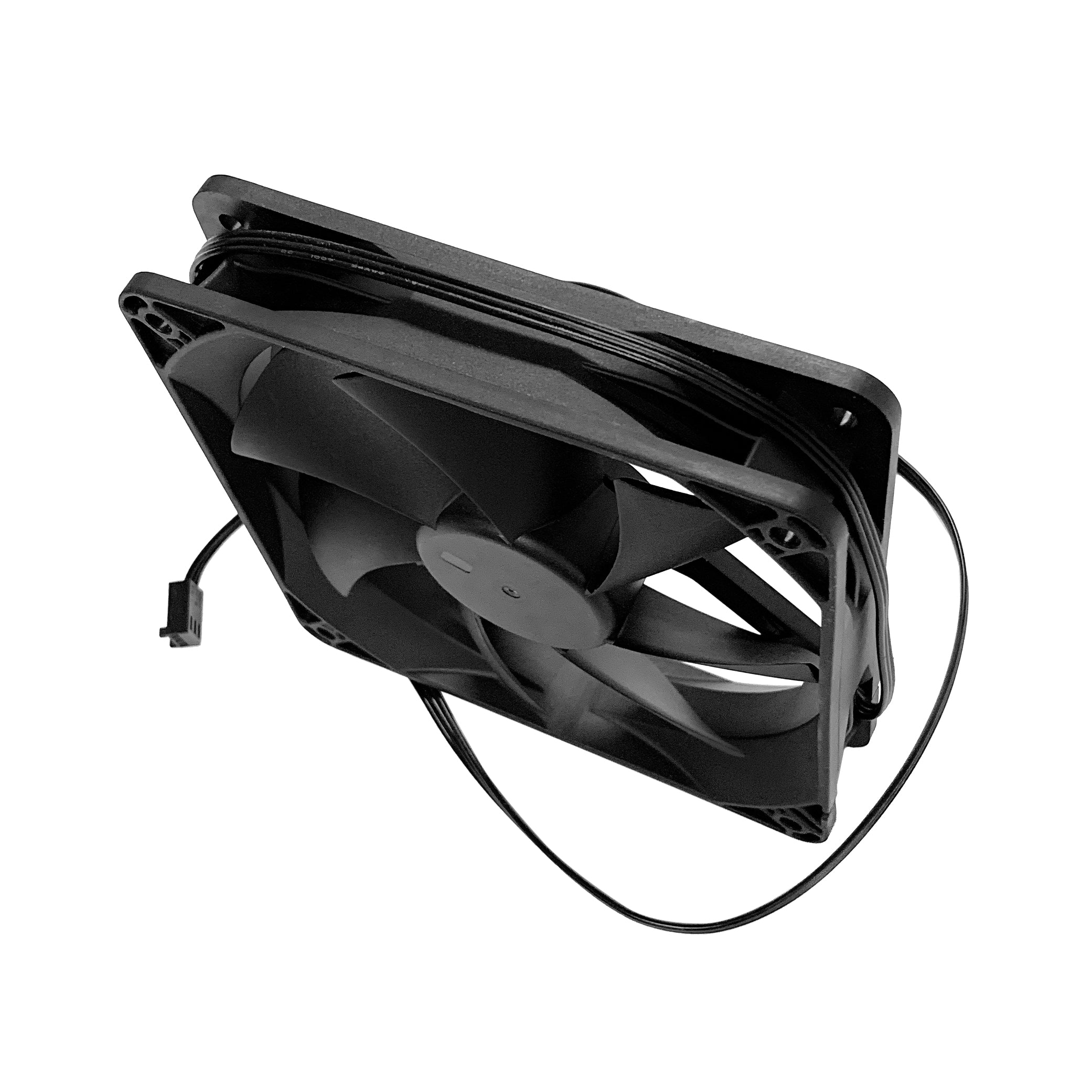 Coolerguys 120mm x 120mm x 25mm 3-Pin PC Cooling Fan - Adjustable Low/Medium/High Speeds - Perfect for Computer Case, CPU Cooler & Gaming PC Builds