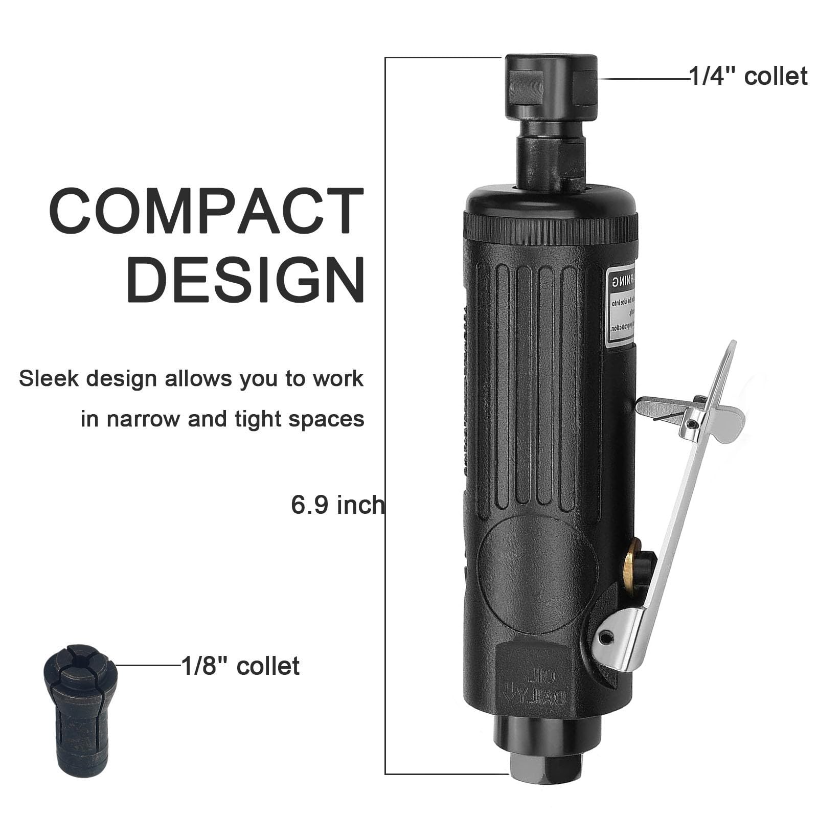 Professional Air Die Grinder Kit - 1/4