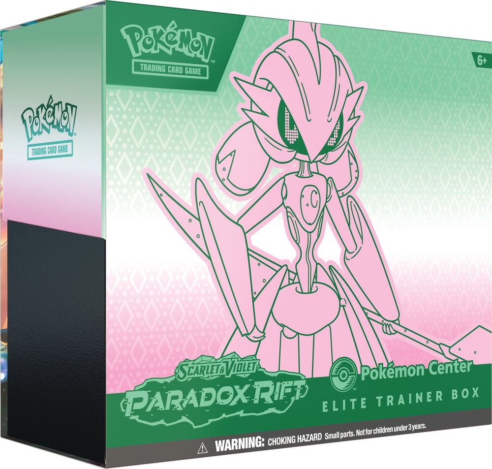 Pokemon Paradox Rift Elite Trainer Box - Exclusive Pokemon Center Edition | Collectible Trading Cards for Battles & Gifts