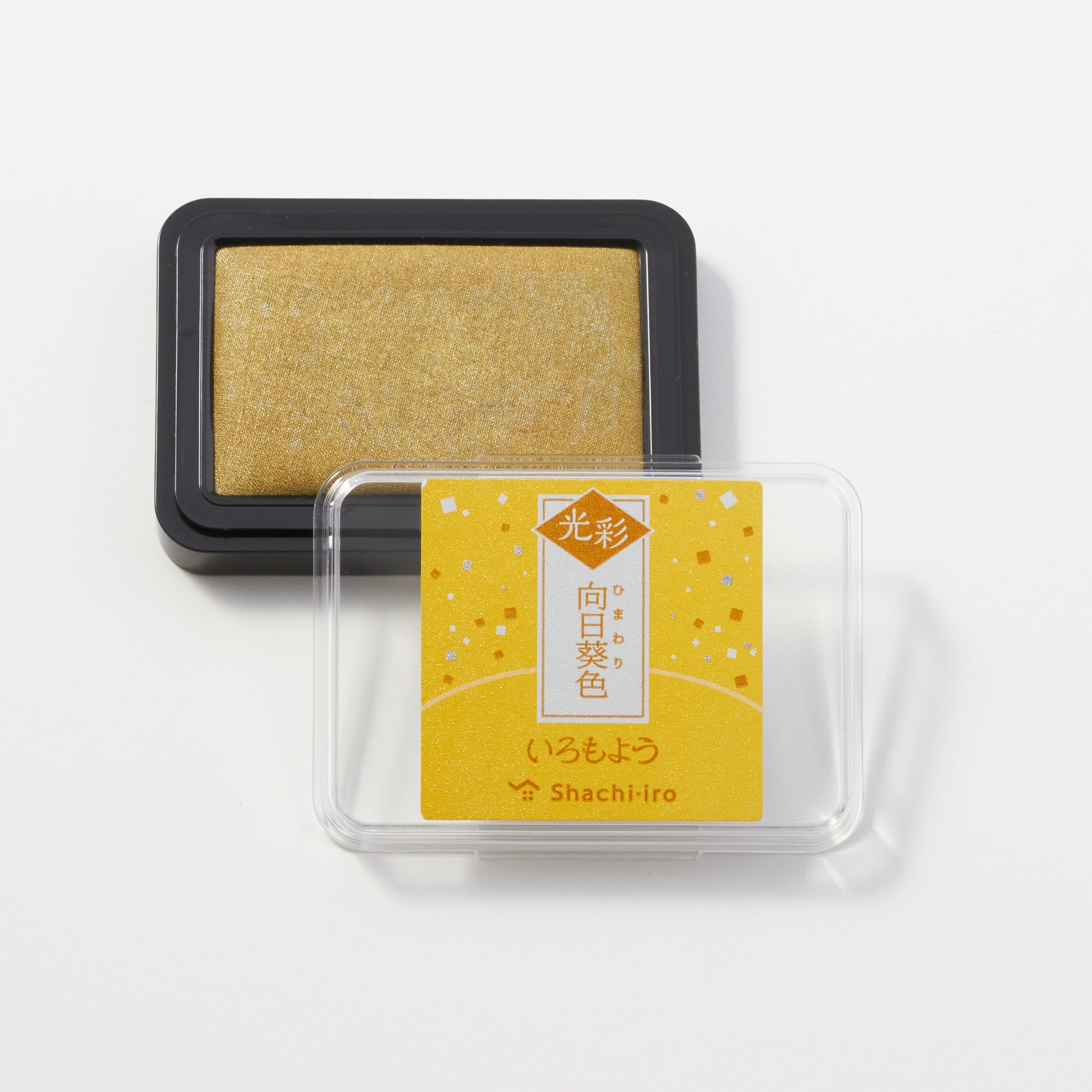 Iromoyo Shiny Stamp Pad - Premium Ink Pad for Crafting, Scrapbooking & DIY Projects | Shachihata Brand | Perfect for Card Making, Gift Wrapping & Office Use