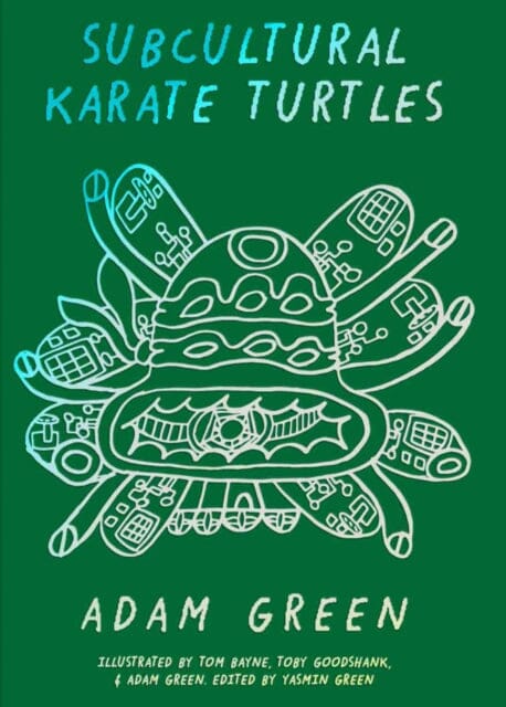 Adam Green Subcultural Karate Turtles Graphic Tee - Vintage Inspired Streetwear for Men - Perfect for Casual Wear, Skateboarding & Urban Fashion