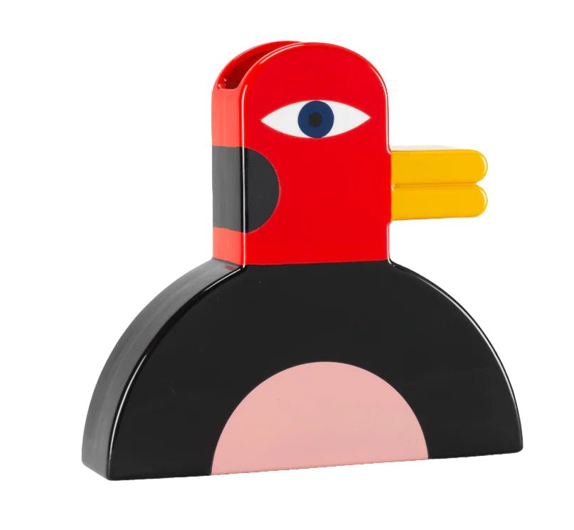 Qeeboo Oggian Giuggiolo Vase - Modern Decorative Ceramic Vase for Living Room, Bedroom & Office Decor - Unique Home Accessory Gift Idea