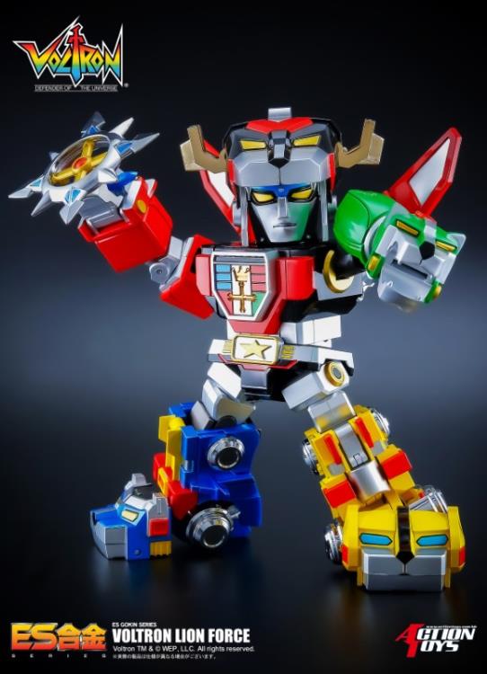 Voltron: Defender of the Universe ES Gokin ES 25 Lion Force Die-Cast Action Figure - Collectible Anime Robot Toy for Display & Play | Perfect for Fans, Gift Giving & Anime Collections