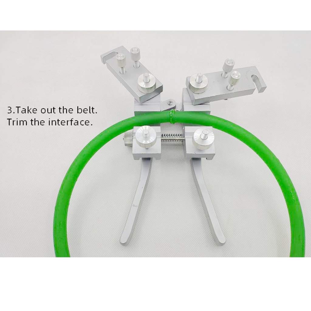 TOPCHANCES 220V 0-300℃ Adjustable Temperature Plastic Welder with PU Round Belt & Precision Connector - Perfect for PVC Pipe Repair, DIY Projects, and Industrial Plastic Welding