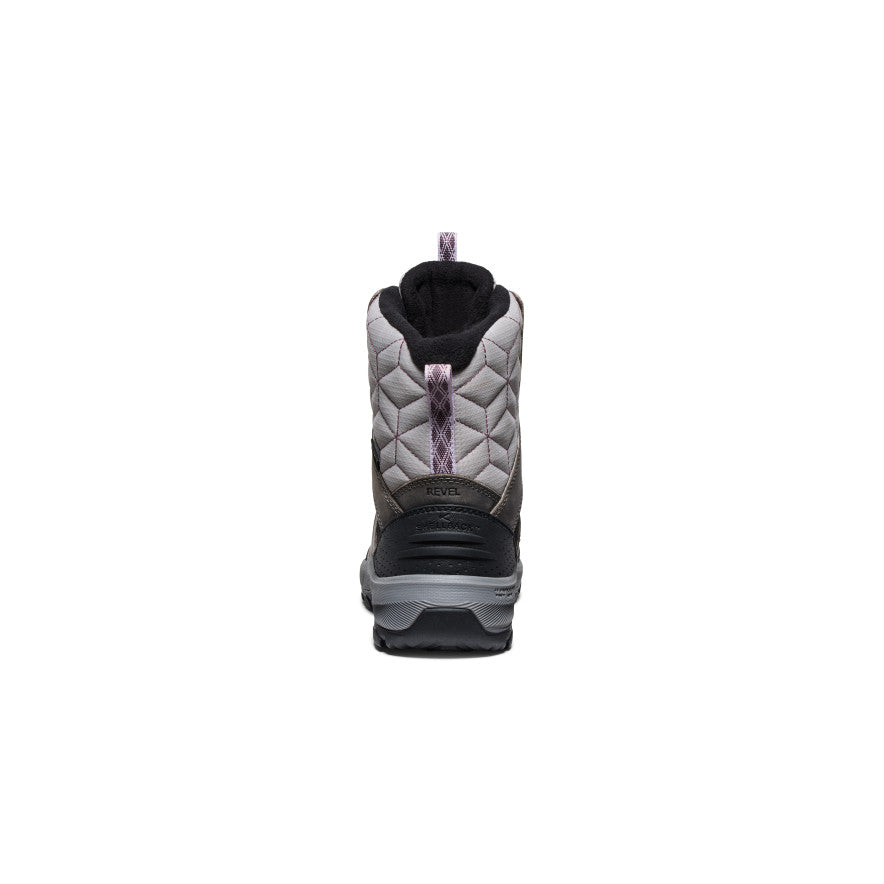Women's Revel IV High Polar Waterproof Winter Boots - Steel Grey/Orchid Petal | Insulated Snow Boots for Hiking, Walking & Cold Weather Outdoor Activities