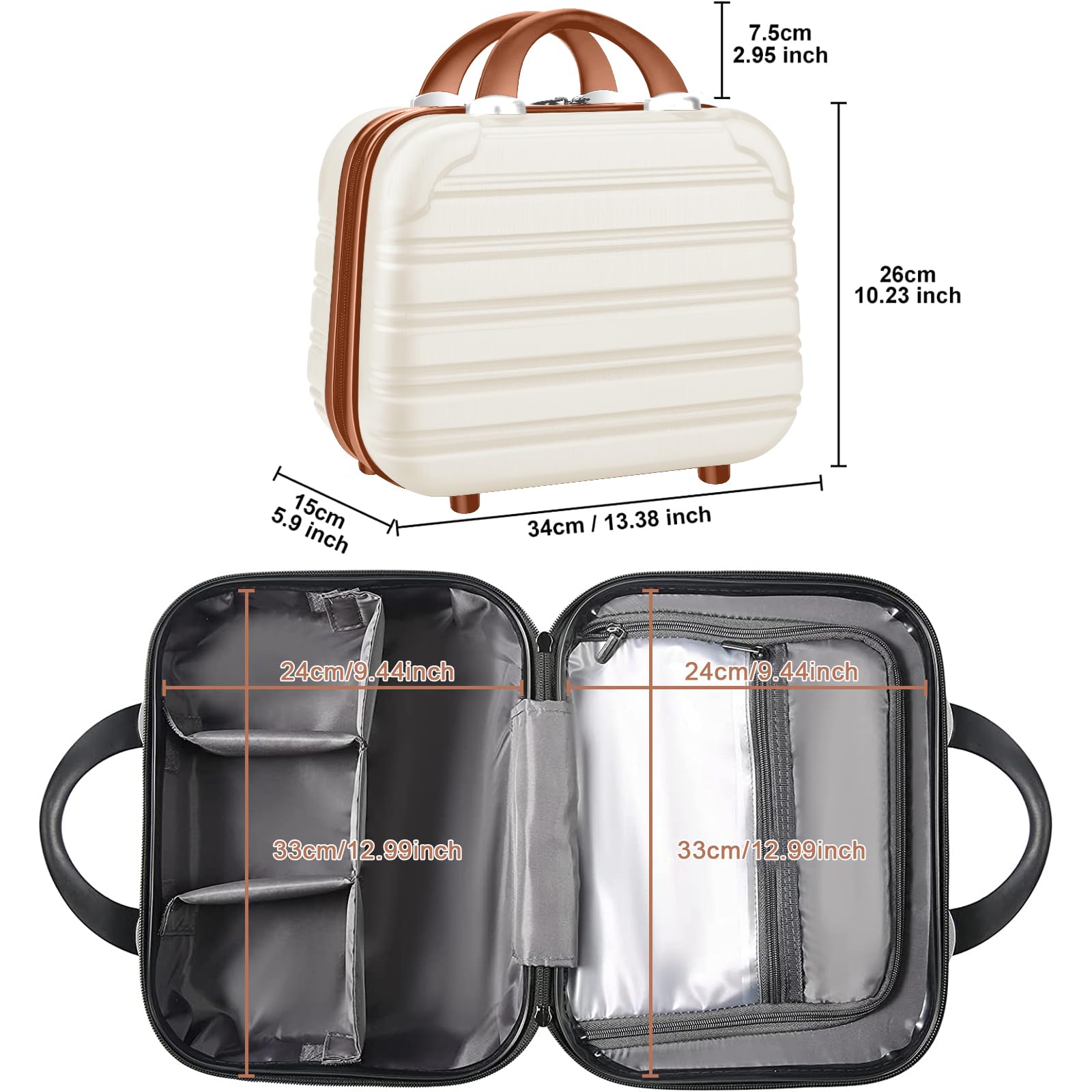 2-Piece Hard Shell Spinner Luggage Set - 14