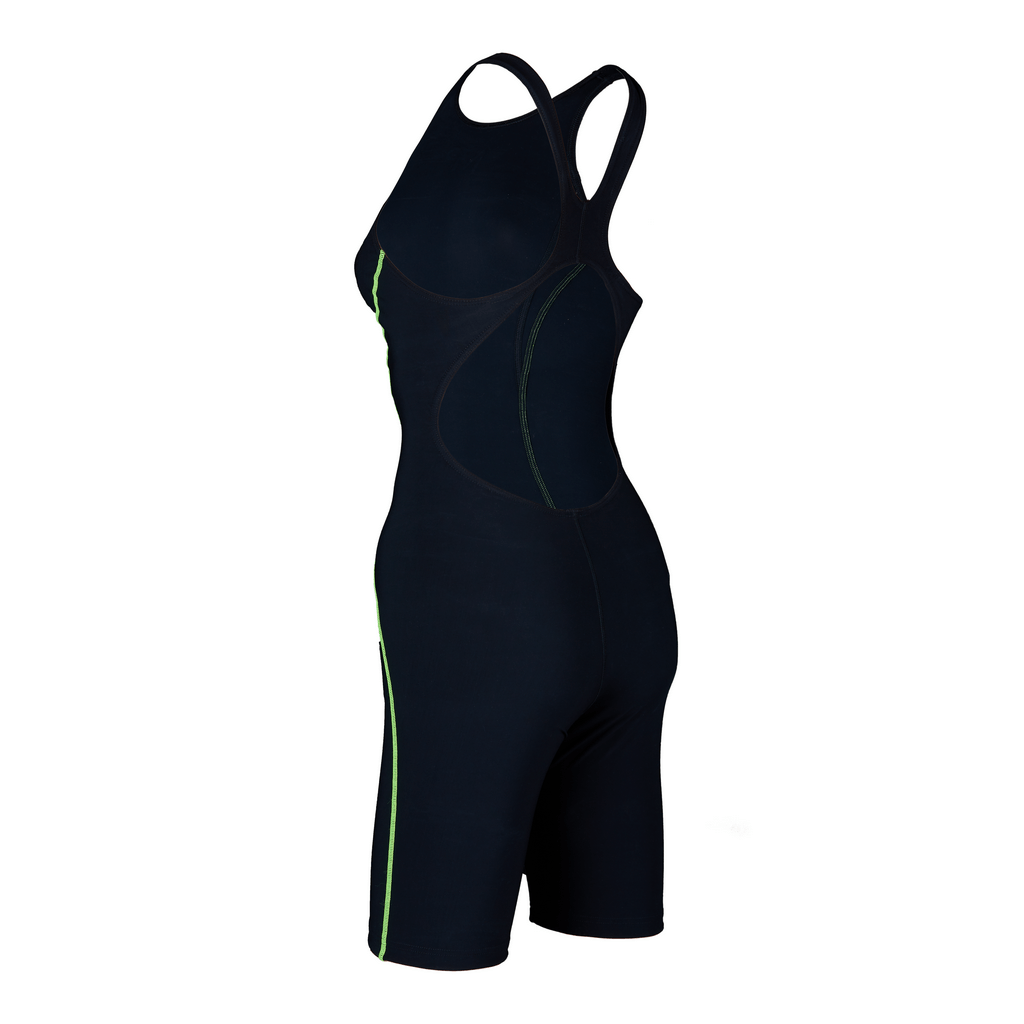 MP Michael Phelps M PULSE Kneeskin Swimsuit - Yellow & Black for Competitive Swimming & Training