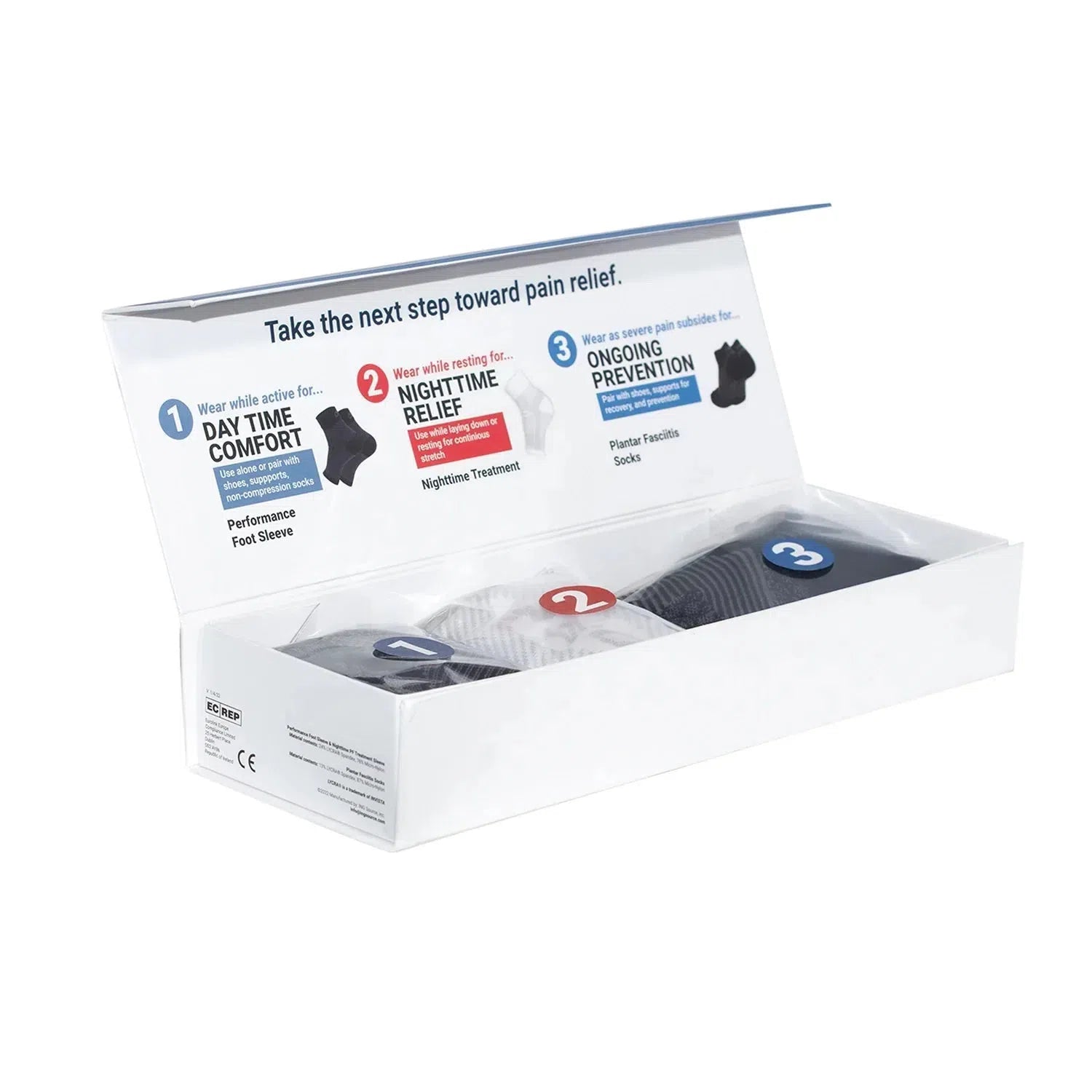 OS1st Plantar Fasciitis Recovery Kit - Foot Pain Relief & Arch Support - Best for Running, Walking & Standing All Day - Ideal for Athletes, Nurses & Teachers