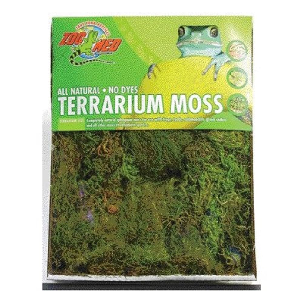Premium Zoo Med Terrarium Moss - 5.62L Natural Sphagnum Moss for Reptiles, Amphibians & Vivariums | Ideal for Terrarium Bedding, Humidity Control & Habitat Decoration