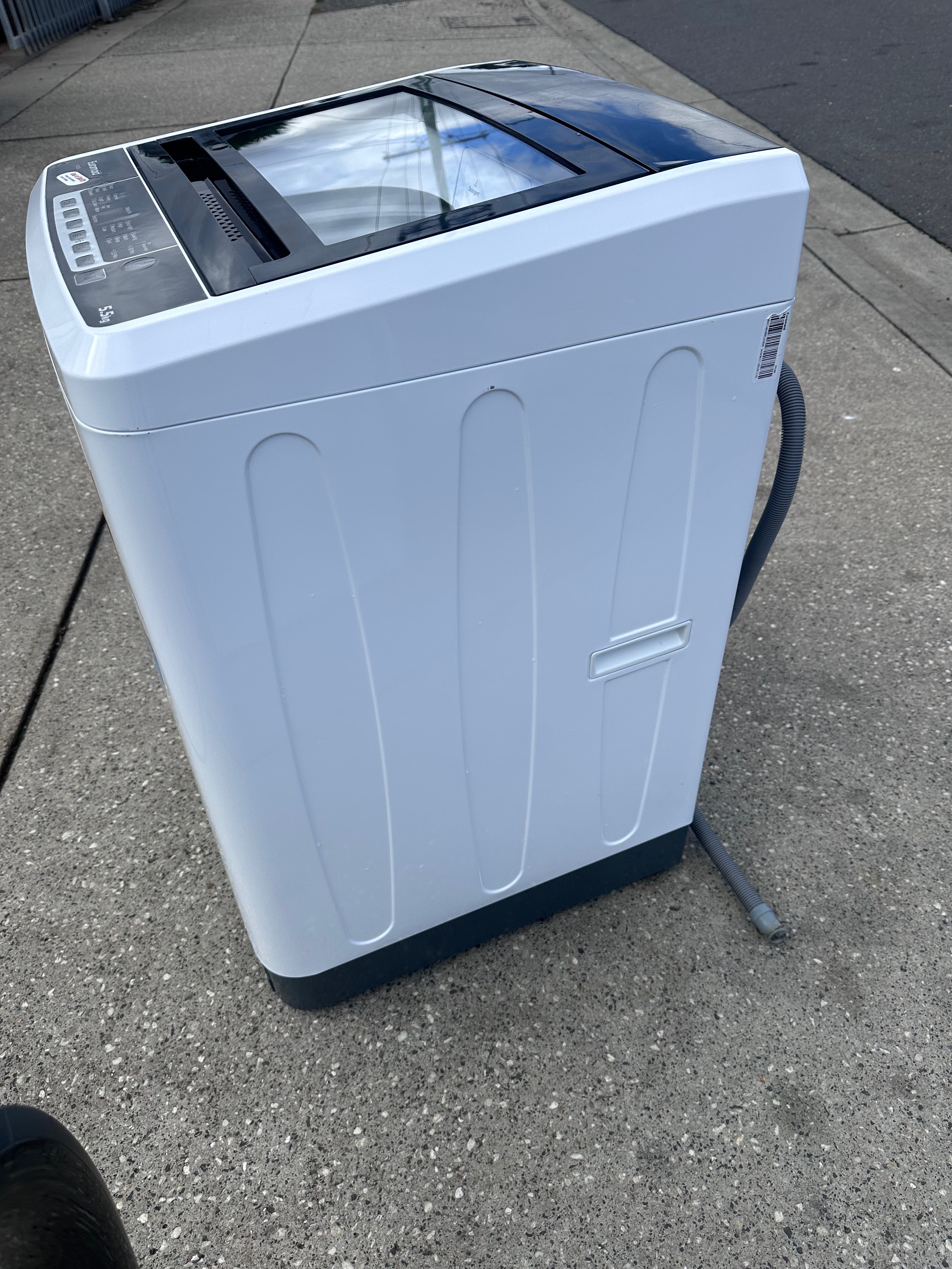 Refurbished Euromaid 5.5kg Top Load Washing Machine - Perfect for Small Apartments & Laundry Rooms | Energy Efficient & Space Saving