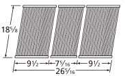 BBQ Pro Stainless Steel Cooking Grid Set Replacement for Gas Grills - Compatible with IGS, Music City Metals 56S43 & More - Perfect for Outdoor Grilling, Backyard BBQs & Camping