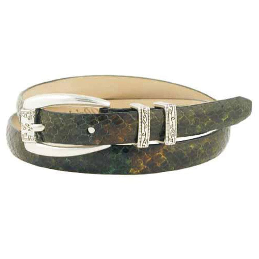 Stylish Betina Python Skin Belt for Women - Fashionable Accessory for Office, Casual & Evening Outfits | Durable & Trendy Waistband