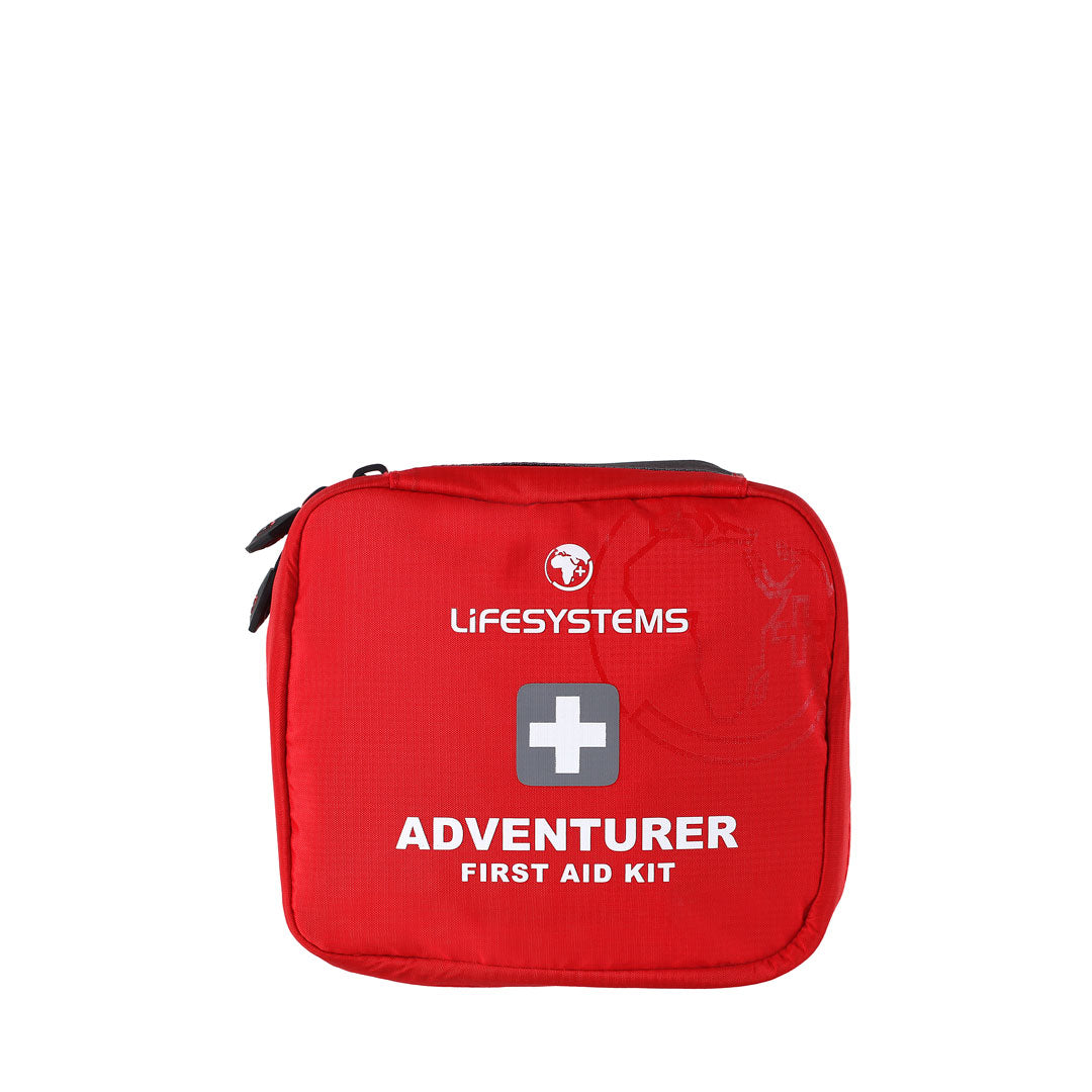 Lifesystems Adventurer First Aid Kit - Compact Emergency Medical Supplies for Hiking, Camping & Outdoor Adventures