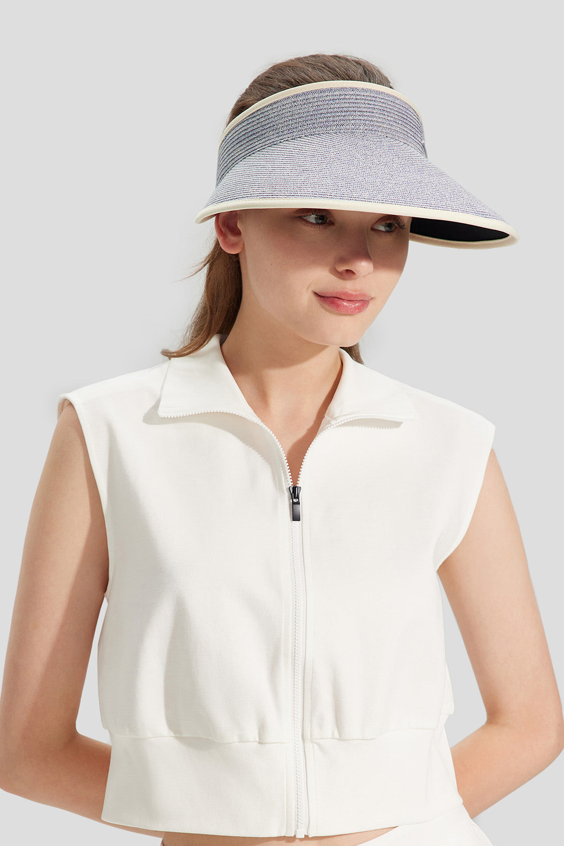 Raffia Women's Straw Sun Hat UPF50+ Wide Brim Beach Hat for Summer Outdoor Activities - Perfect for Beach, Pool, Gardening, and Travel