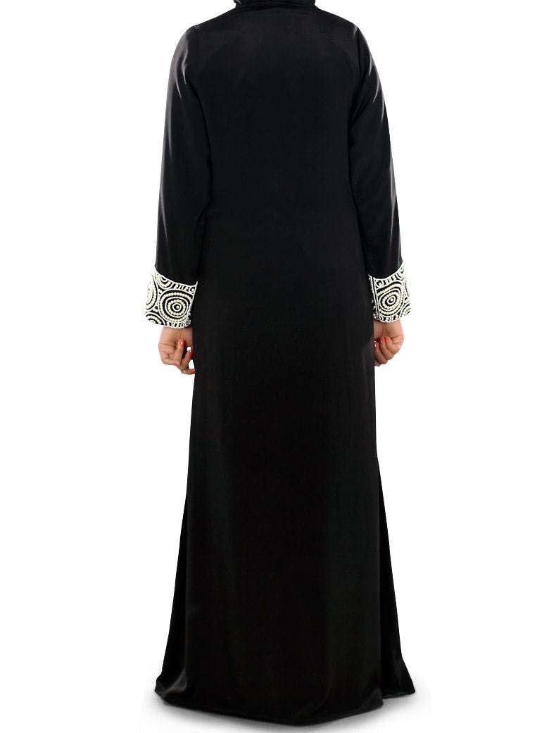 Iqra Black Burqa - Islamic Full Cover Abaya for Women - Modest Prayer Dress for Mosque & Daily Wear