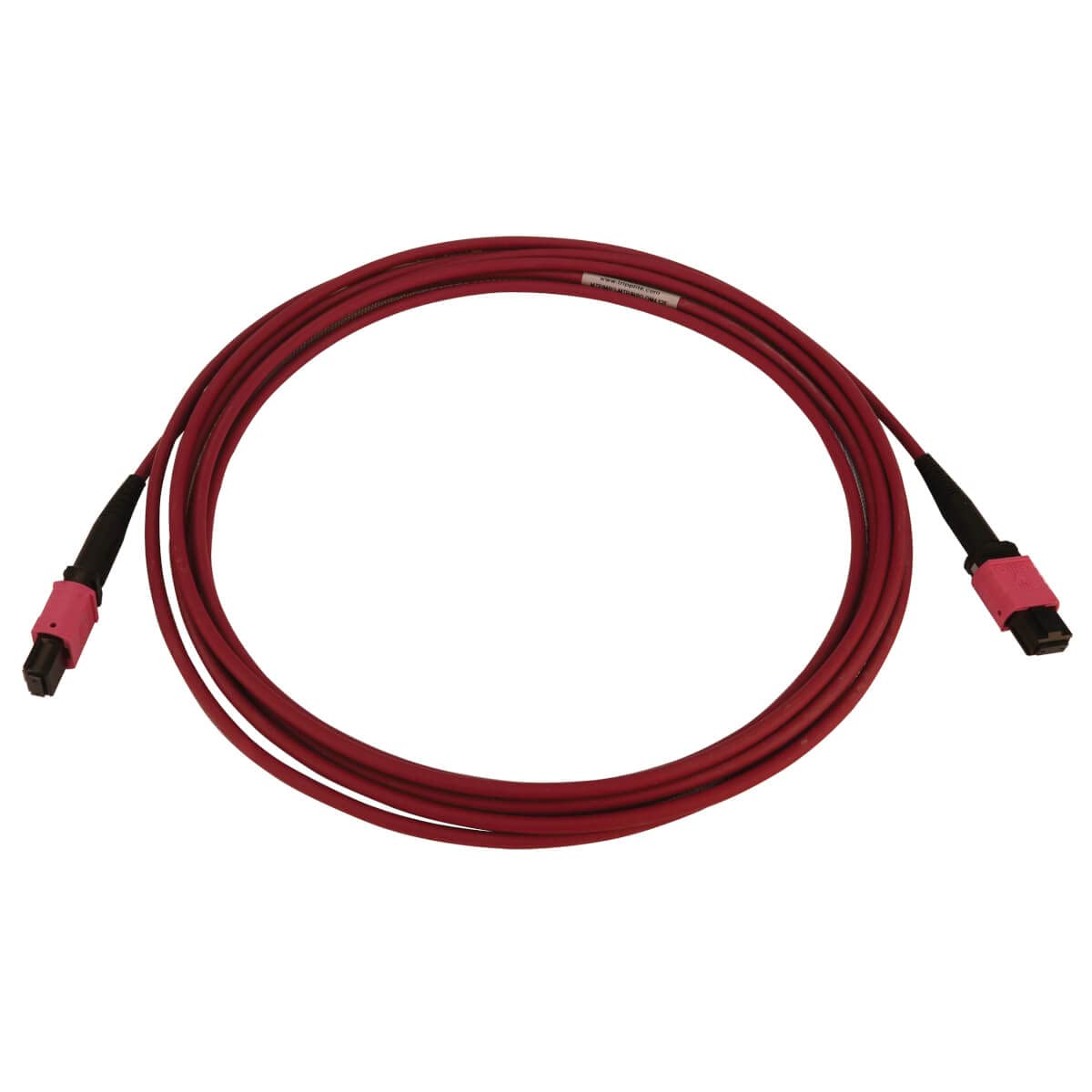 Tripp Lite OM4 Multimode Fiber Patch Cable - 50/125 MPO to MPO (F/F) 12 Fiber, 3M/9.8ft, Magenta LSZH Jacket - High-Speed Data Center & Server Room Connectivity - Lifetime Warranty (N845B-03M-12-MG)