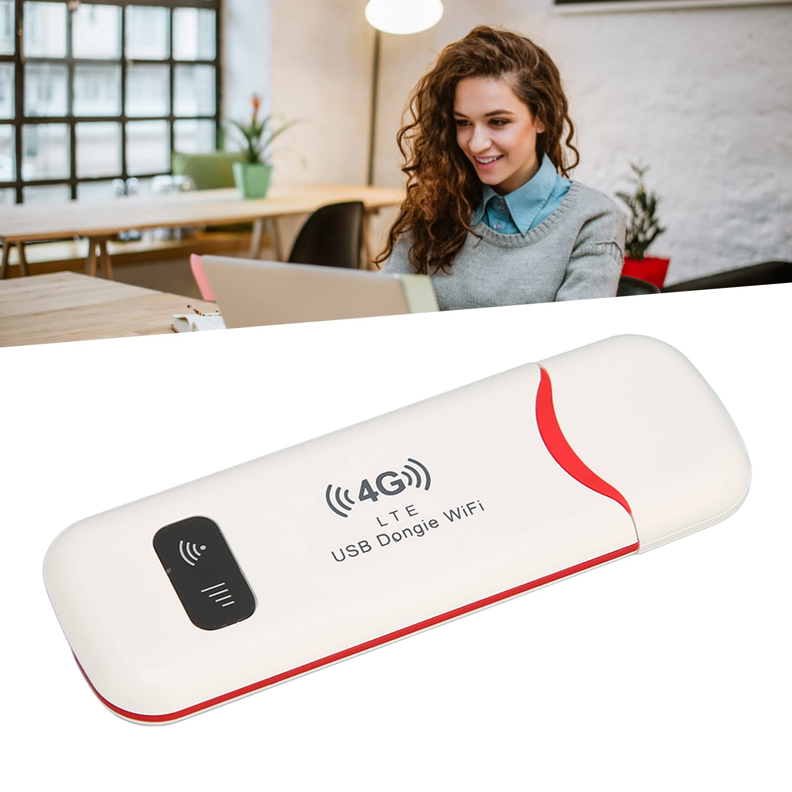 4G LTE USB Portable Router - High-Speed Mobile Hotspot for Travel, Home & Outdoor Use | Supports 10 Devices with WPA/WPA2 Encryption | Perfect for Remote Work, Camping & Emergency Connectivity
