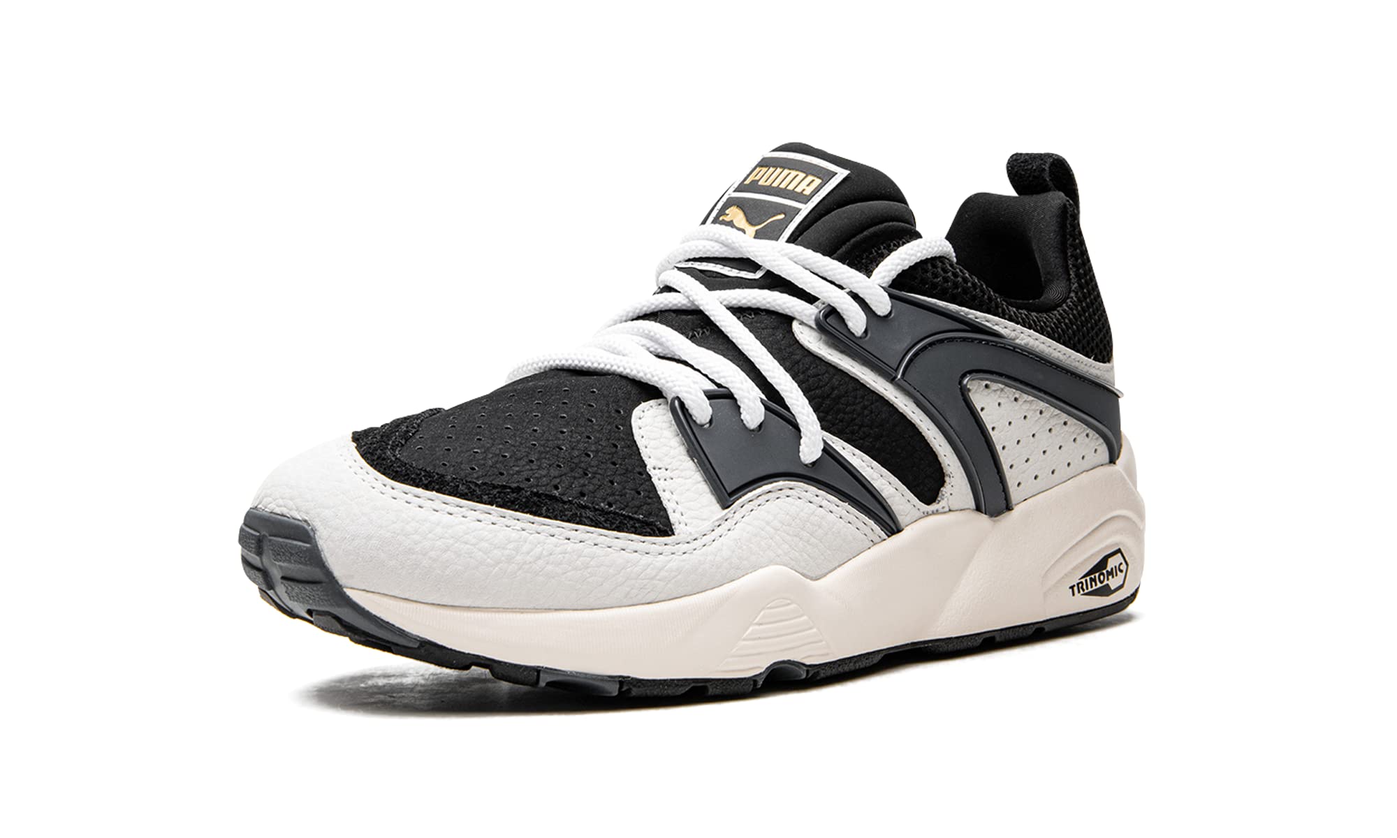 PUMA Blaze of Glory Premium Sneakers - Men's Size 10 D (M) in Black/Dark Slate/Whisper White | Running Shoes & Casual Wear for Gym, Workout & Everyday Comfort