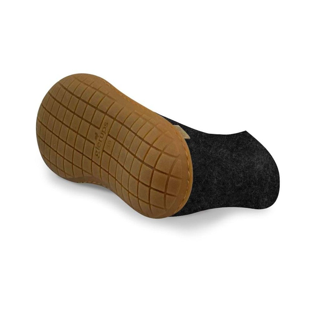 Glerups Unisex Boots with Natural Rubber Sole - Comfortable Wool Slippers for Indoor & Outdoor Use - Perfect for Home, Office, and Relaxation