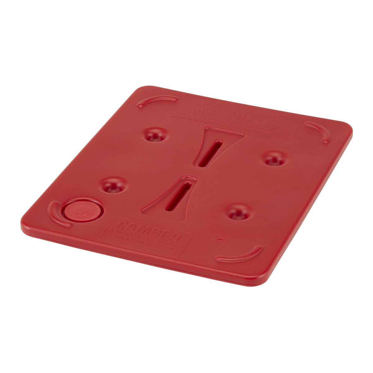 Cambro HP2632444 Half Size Camwarmer Food Pan Carrier - Fire Red | Insulated Hot & Cold Food Transport for Catering, Restaurants, and Events
