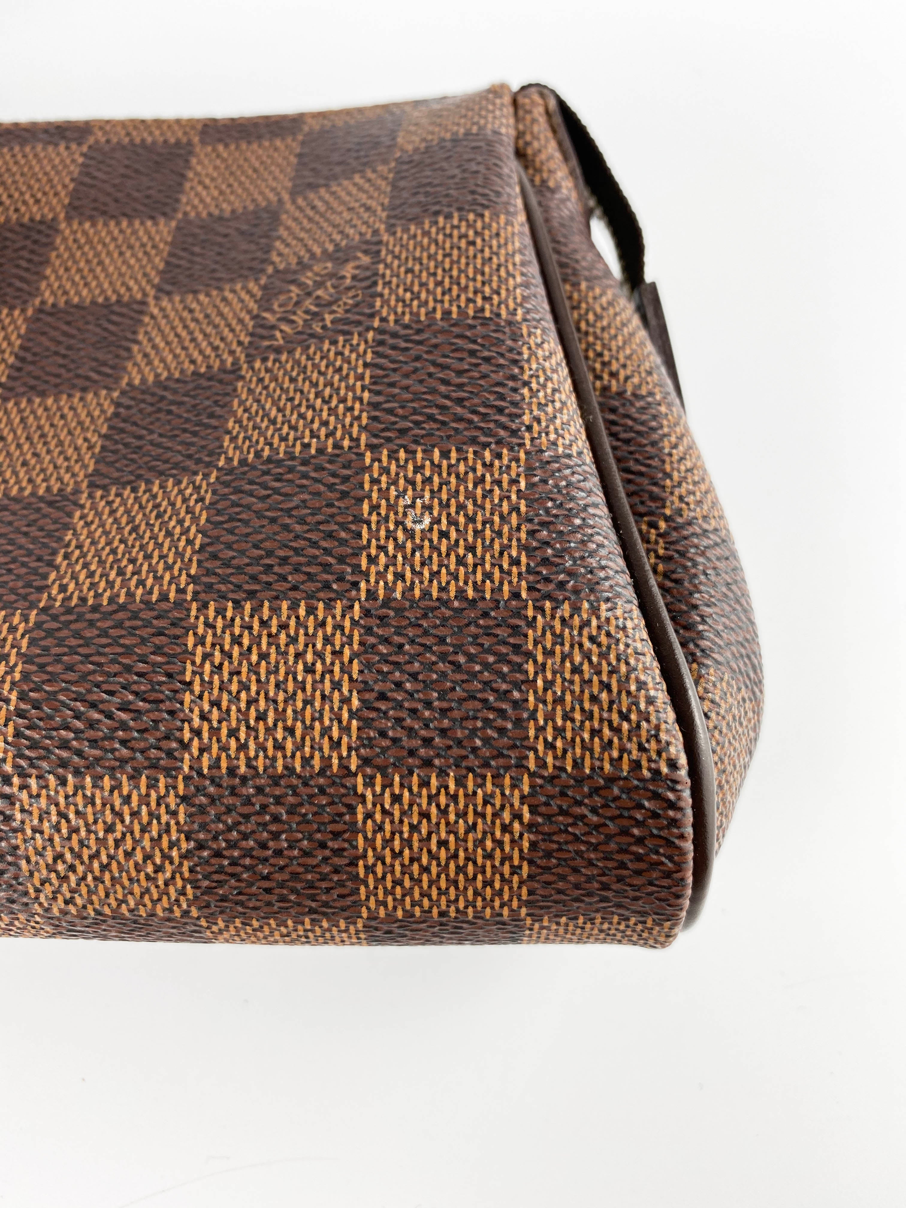 Authentic Louis Vuitton Eva Damier Ebene Crossbody Bag - Luxury Shoulder Purse for Women, Perfect for Date Night & Travel Accessories