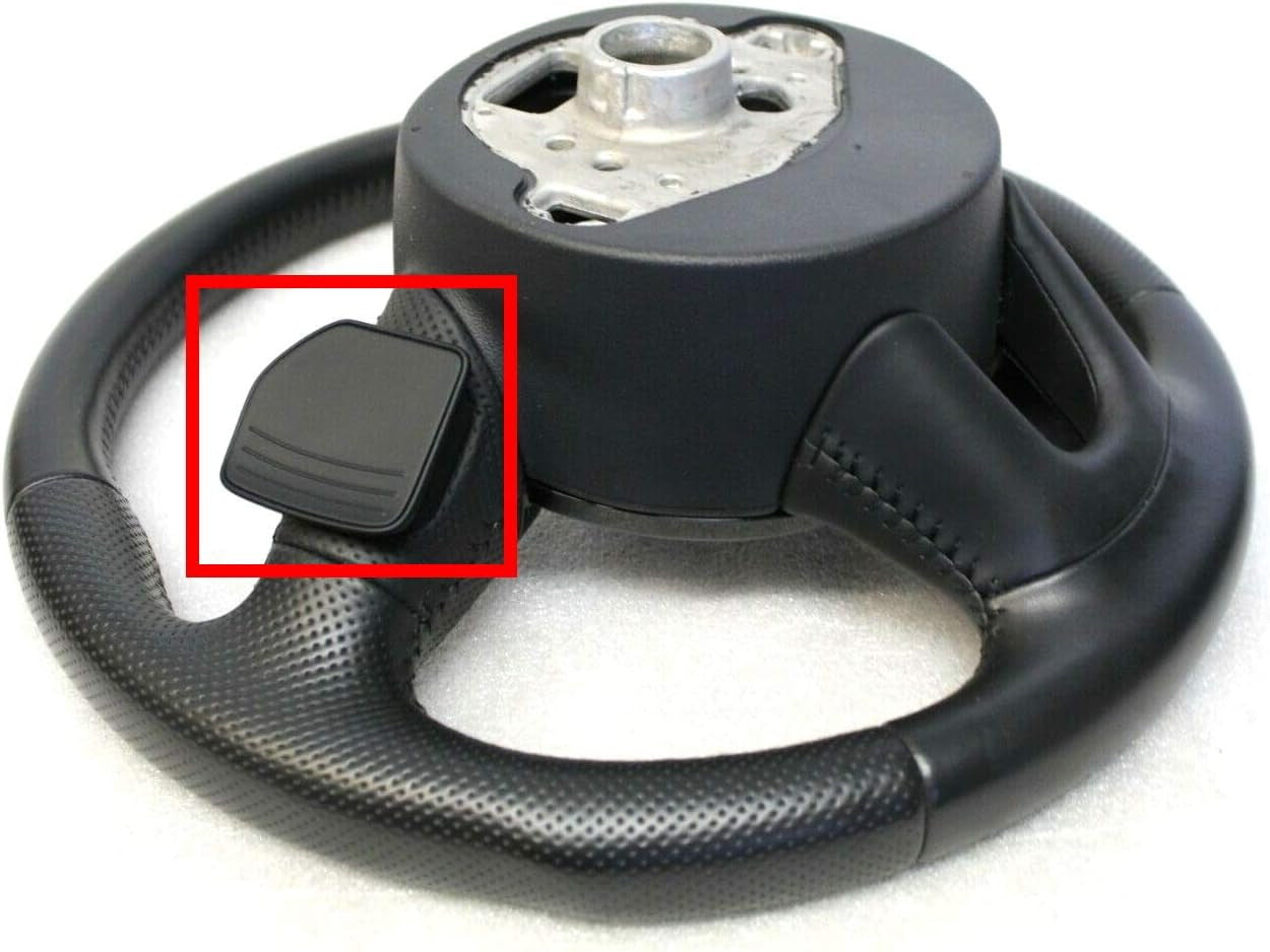 Premium Forged Carbon Fiber Steering Wheel Paddle Shifters for Audi A4 A5 A6 Q3 Q5 Q7 - Upgrade Your Driving Experience with Sporty Gear Shifting