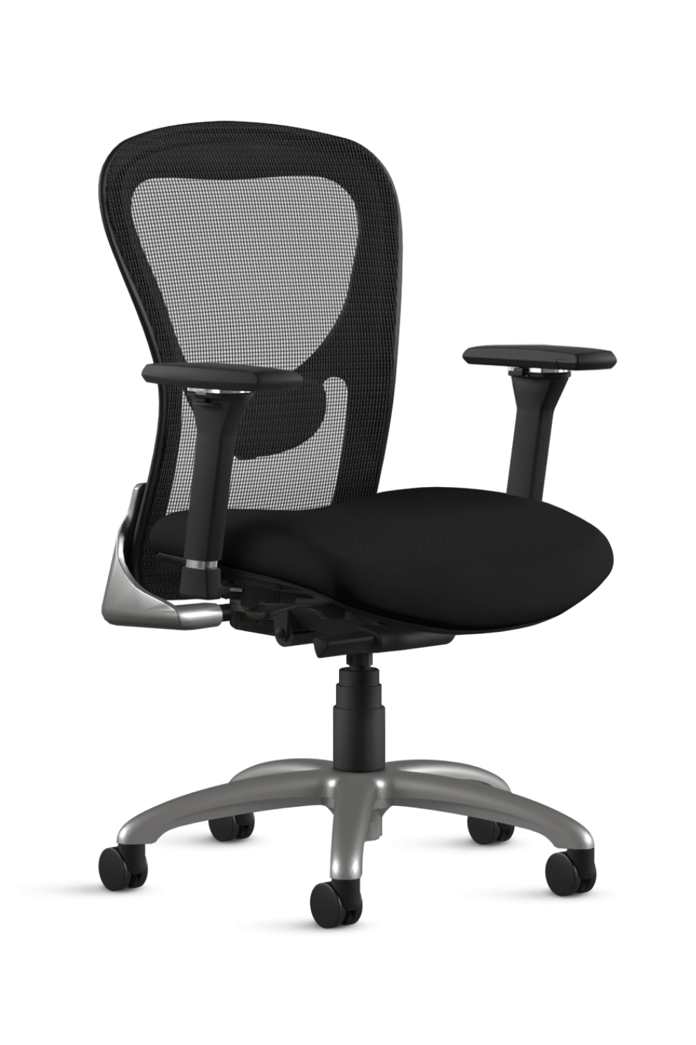 9 to 5 STRATA Mid Back Task Chair (1560) - Ergonomic Office Chair for Home & Work, Adjustable Height & Lumbar Support - Perfect for Desk Work, Gaming & Study