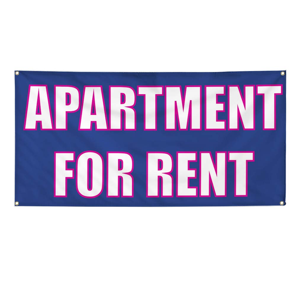 Vinyl Banner - Multiple Sizes (60x144 Inches) | Apartment for Rent, Business Advertising, Outdoor Weatherproof Yard Signs with 10 Grommets | Perfect for Real Estate Listings, Store Promotions & Industrial Use