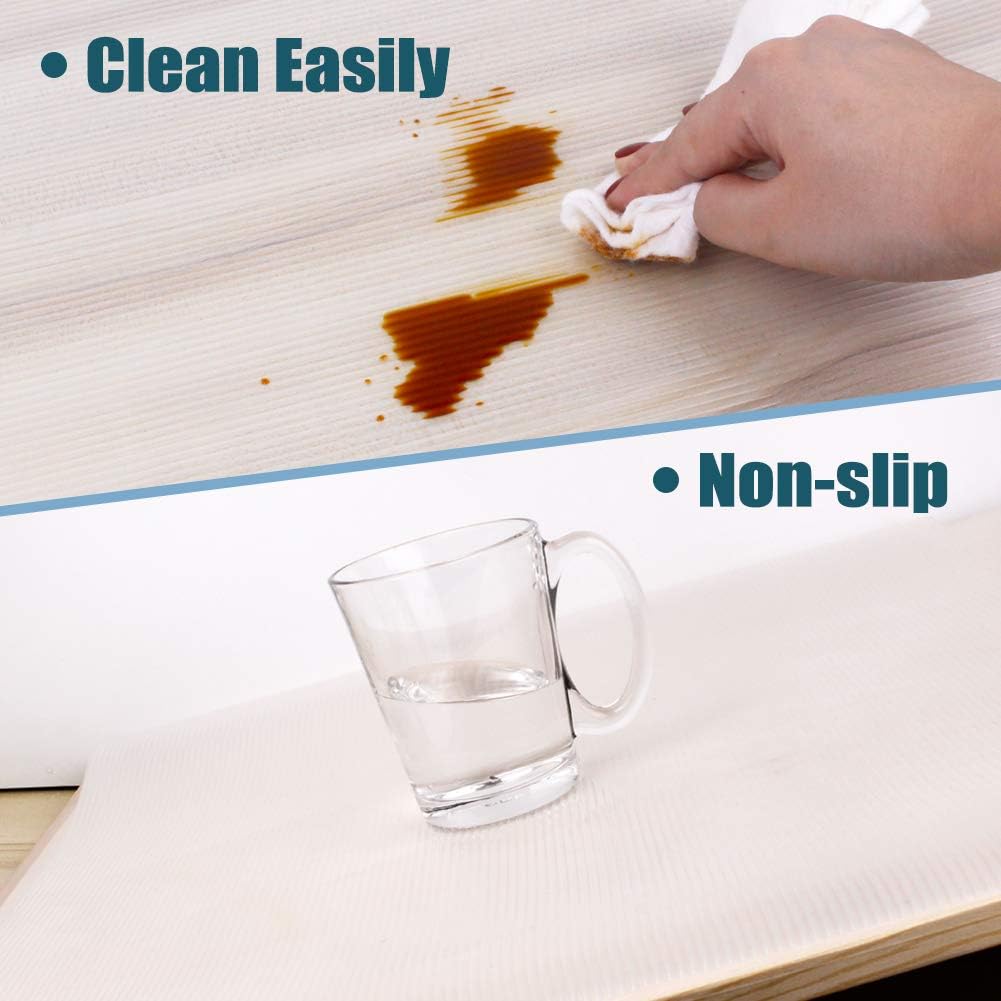 Non-Slip Shelf Liner - Oil-Proof Washable for Kitchen Cabinets & Drawers | Home Storage Solution