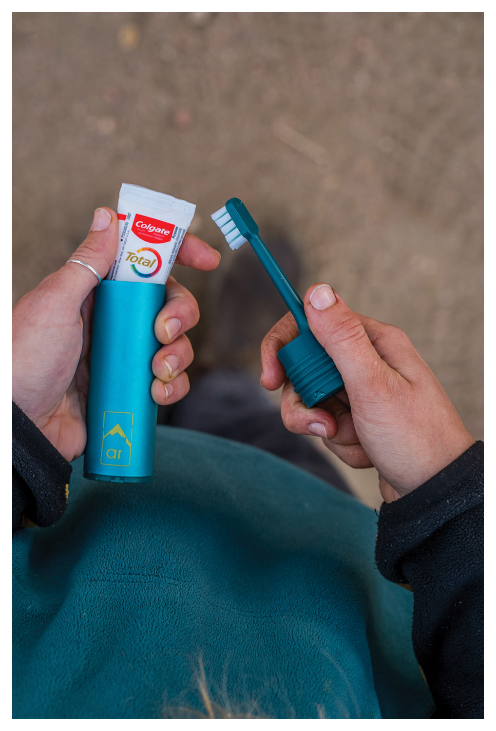 Adventure Ready Tooth Care Cap - Essential Travel Toothbrush Cover for Oral Hygiene On the Go | Perfect for Camping, Hiking, and Backpacking Trips