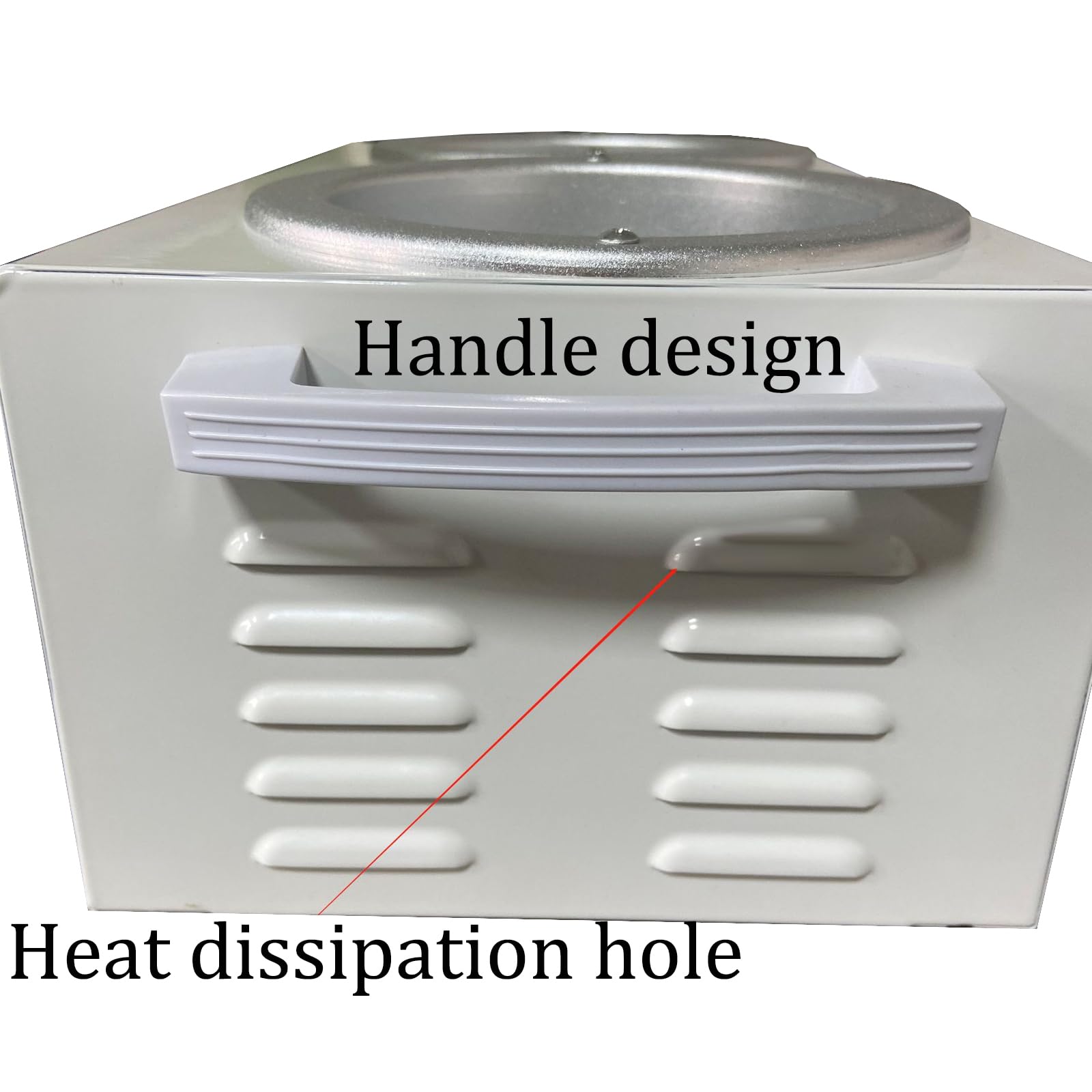 Portable Electric Wax Warmer with 800ml Non-Stick Pot & Digital Temperature Display - Perfect for Melting Wax Beans, Blocks & Soft Wax - Ideal for Home Spa, Candle Making & Hair Removal