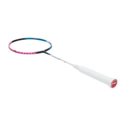 Li Ning Halbertec 8000 Badminton Racket - Prestrung Pink & Green Professional Racquet for Advanced Players | Perfect for Tournaments & Training | Made in China