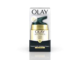 Olay Total Effects Anti-Aging Moisturizing Cream with Niacinamide & Green Tea Extract | Fights Wrinkles, Dark Spots & 5 Other Signs of Aging | For Normal, Oily, Dry & Combination Skin | 50g SPF 15 BB Cream | Perfect for Daily Skincare Routine & Sun Protection