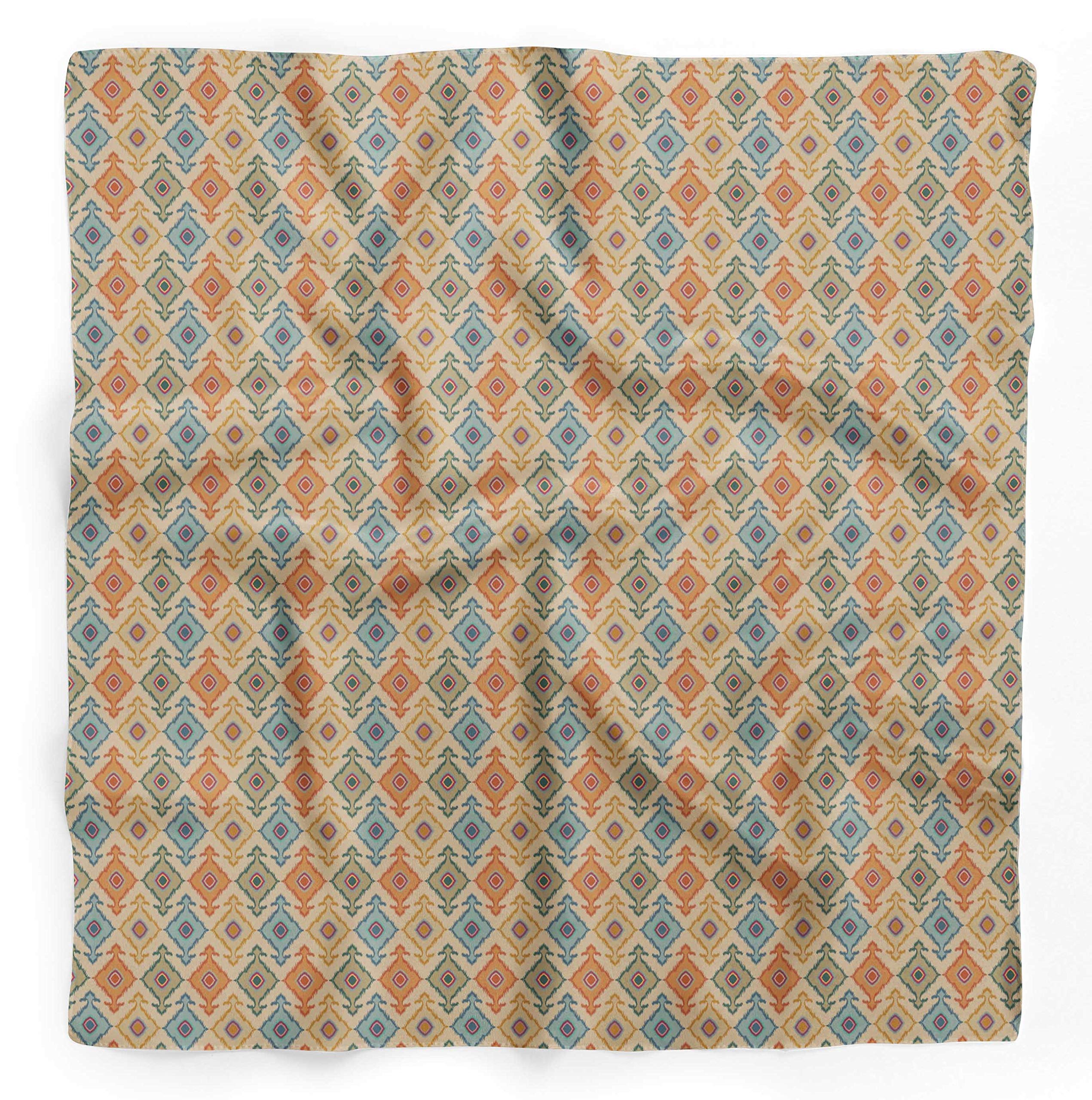 Bimba Pure Silk Printed Head Bandanas & Neck Scarves for Women - Soft Summer Fashion Accessory for Hair, Beach, Yoga, and Outdoor Activities