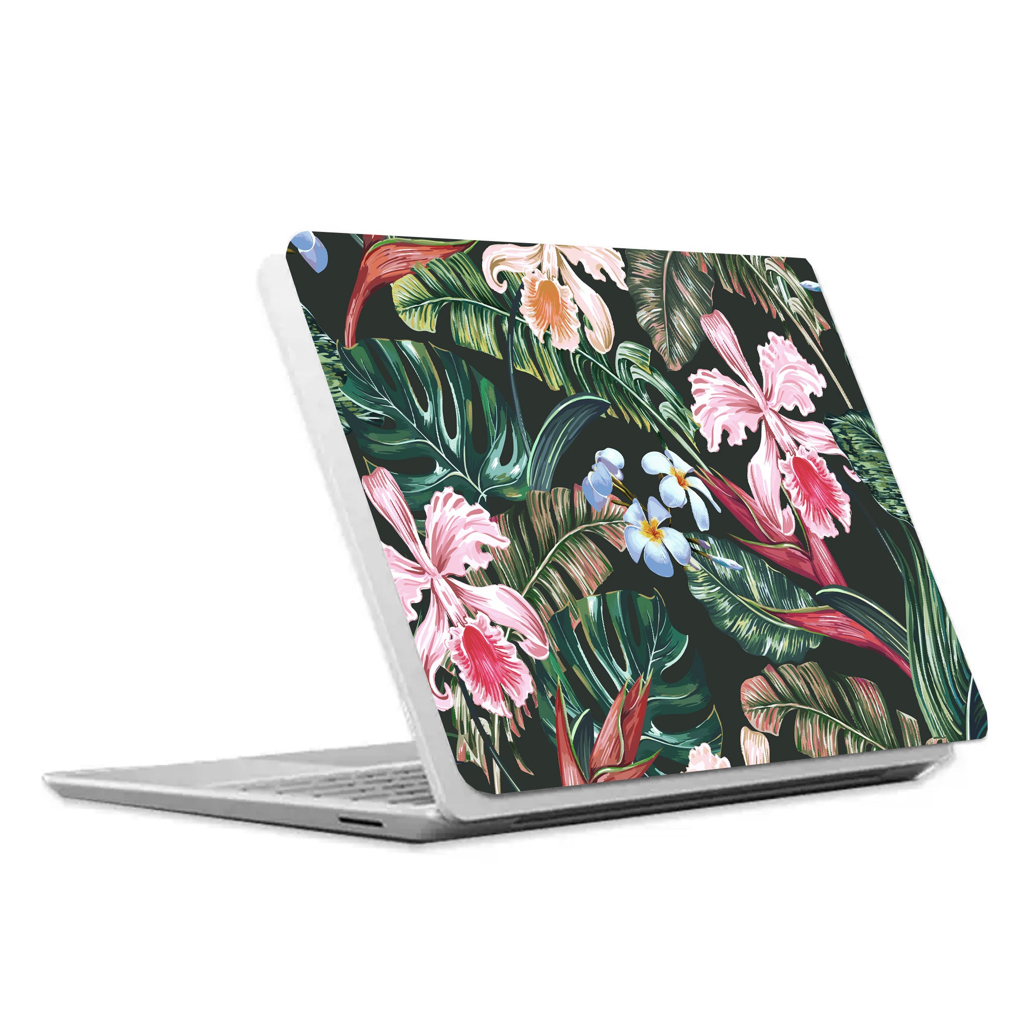 Premium Surface Laptop Case with Floral Design - Slim Protective Cover for Microsoft Surface Laptop 1/2/3/4 - Perfect for Work, Travel & School Accessories
