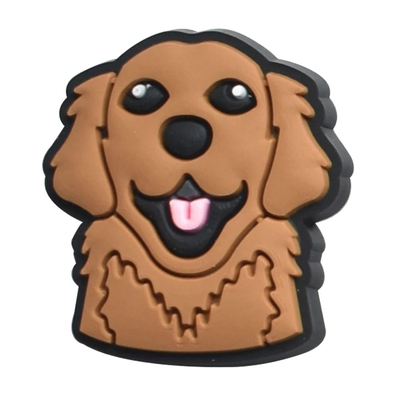 Wholesale PVC Shoe Charms for Crocs - Dog Badge Decorations for Women, Men & Kids - Sandals Buckle Pins, Jeans & Wristband Accessories - Perfect for DIY, Gifts & Fashion Customization