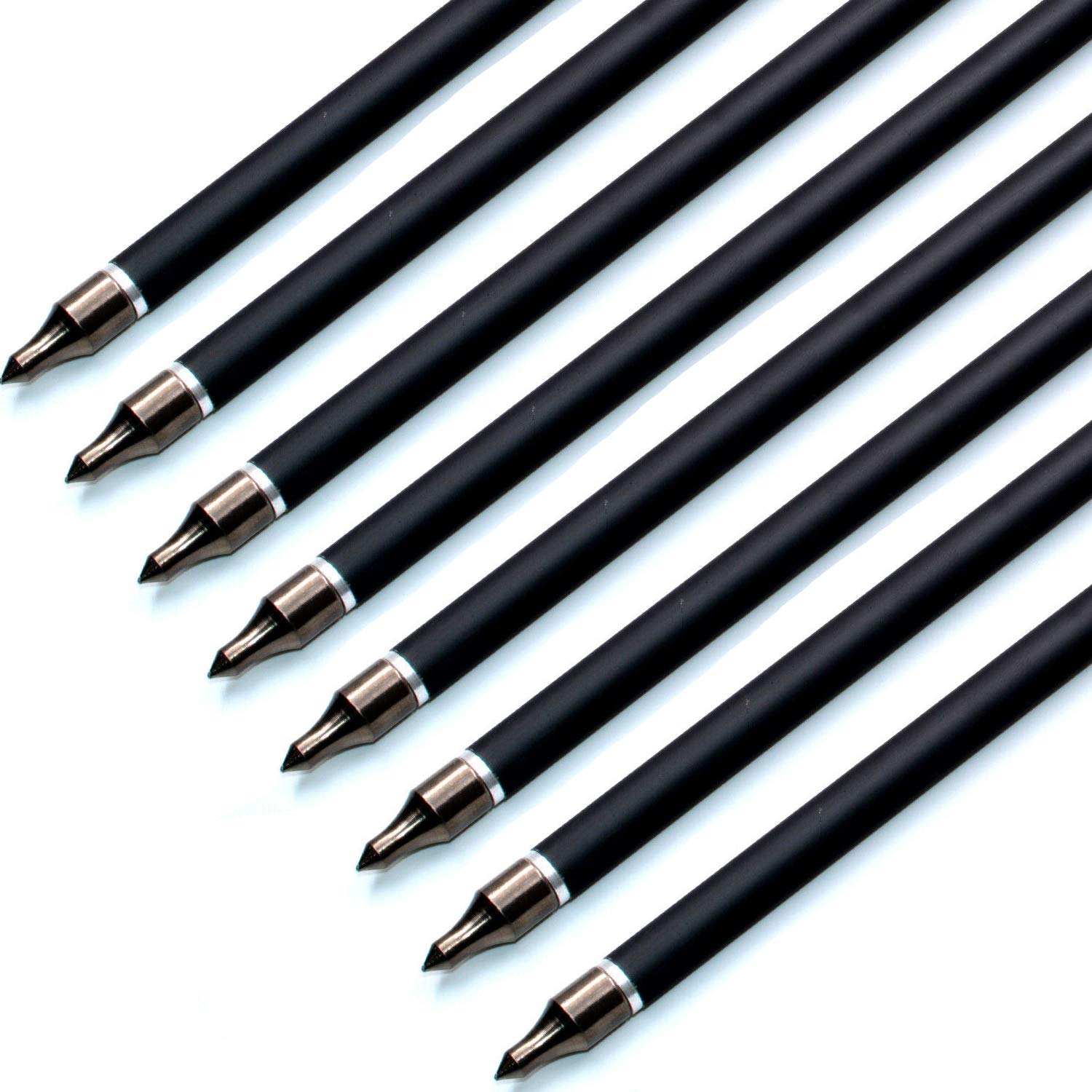 Carbon Crossbow Bolts 12 Pack with Broadheads - Hunting Arrows for Archery & Target Practice
