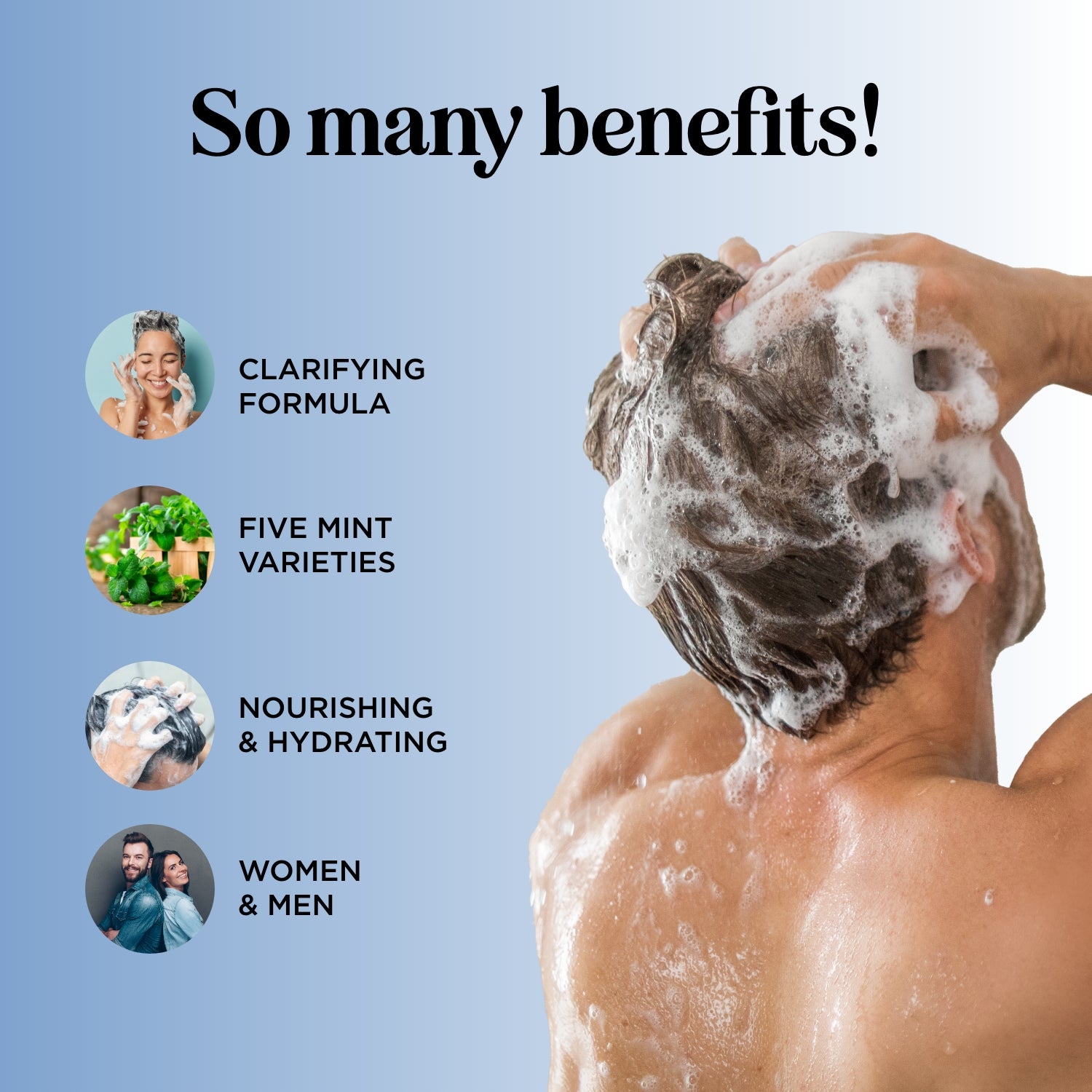 Winter Blend Shampoo for Dry Scalp & Hair - Moisturizing & Nourishing Formula for Cold Weather - Perfect for Seasonal Hair Care & Hydration
