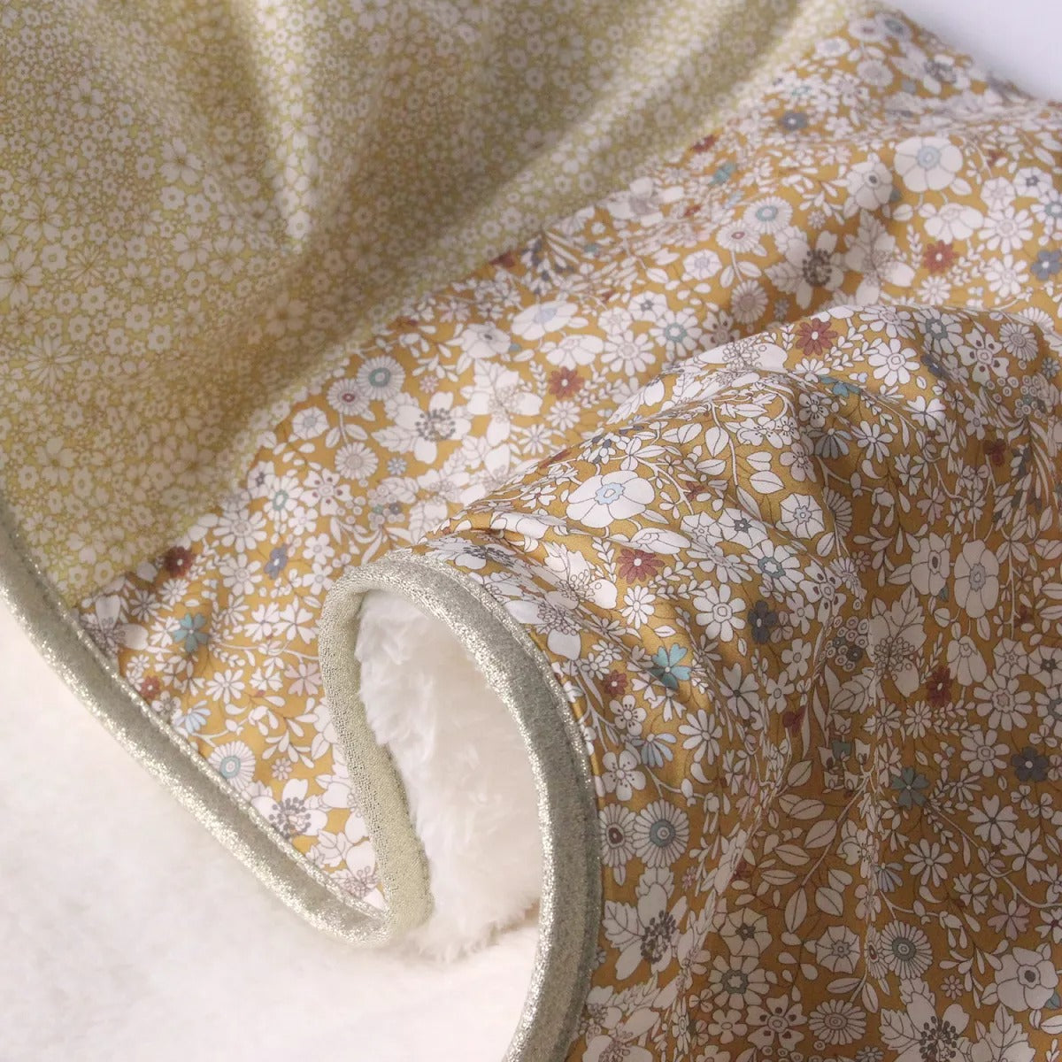 Barnabe Loves Coffee Baby Blanket Harper 73x90cm - Soft & Cozy for Nursery, Stroller, and Travel - Perfect Gift for Newborns