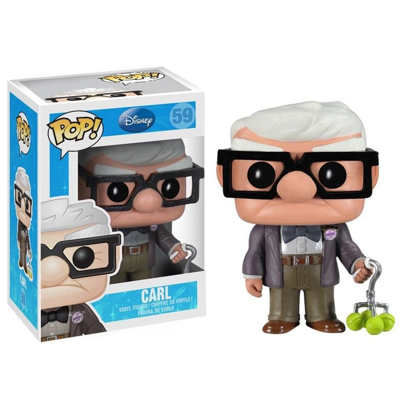 Disney Up Carl Fredricksen Pop! Vinyl Figure - Funko Pop! #59 - Collectible Toy for Disney Fans, Movie Lovers & Pop Culture Enthusiasts - Perfect for Home Decor, Office Display & Gift Giving