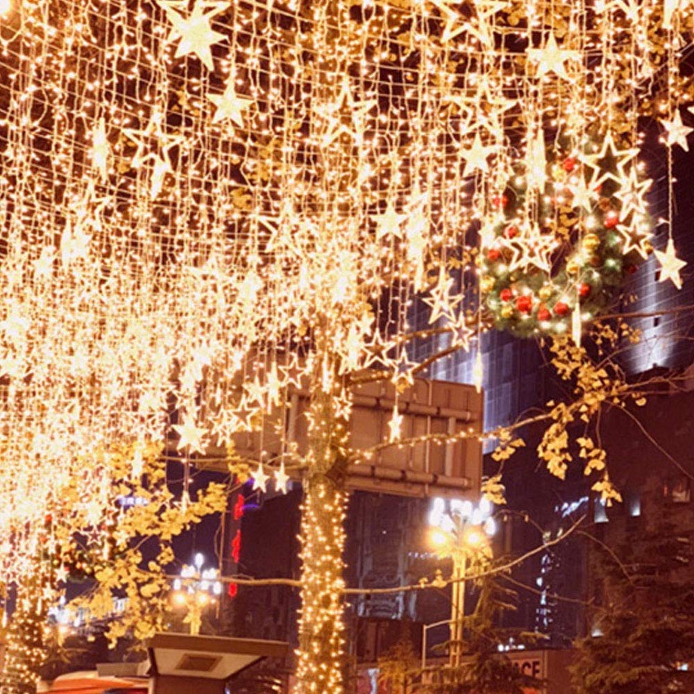 Solar Fairy Lights - 8 Modes Waterproof Outdoor String Lights for Garden, Patio & Window Decor