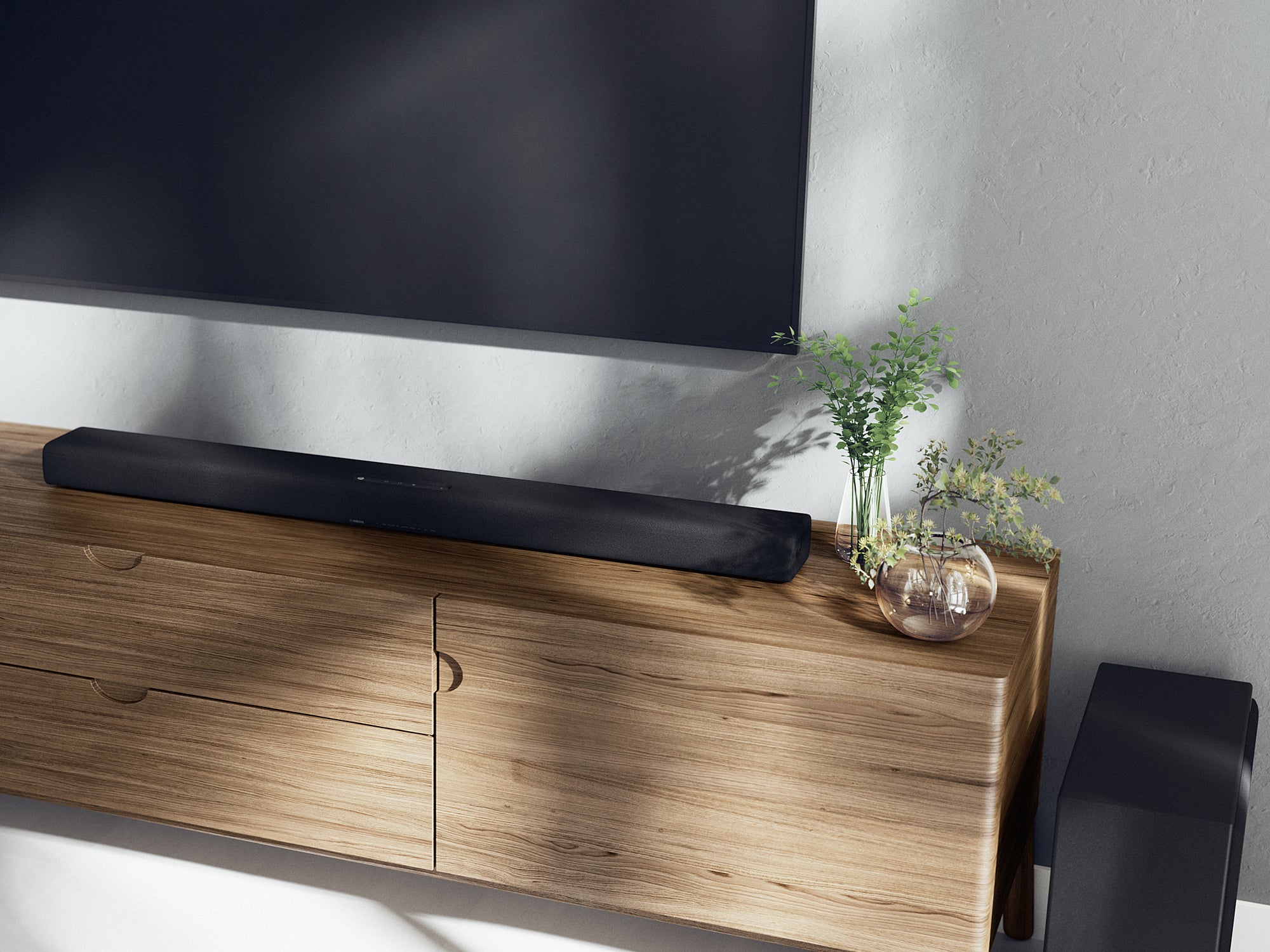 Yamaha SR-X50A Soundbar with Bluetooth - Premium Home Theater Audio System for TV, Movies & Music - Perfect for Living Room & Bedroom Entertainment