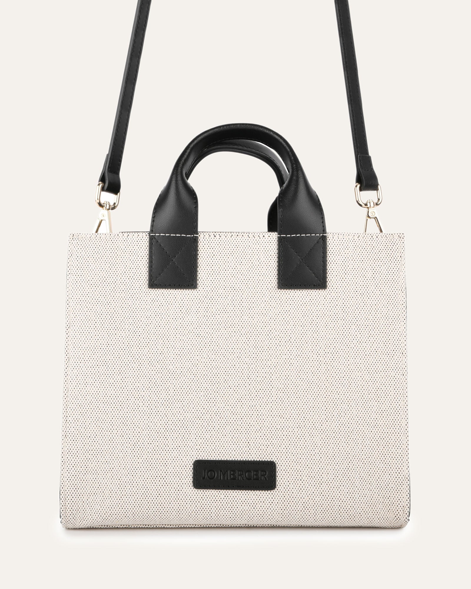 Andres Mini Tote Bag - Genuine Black Leather Crossbody Purse for Women | Perfect for Work, Travel & Everyday Use