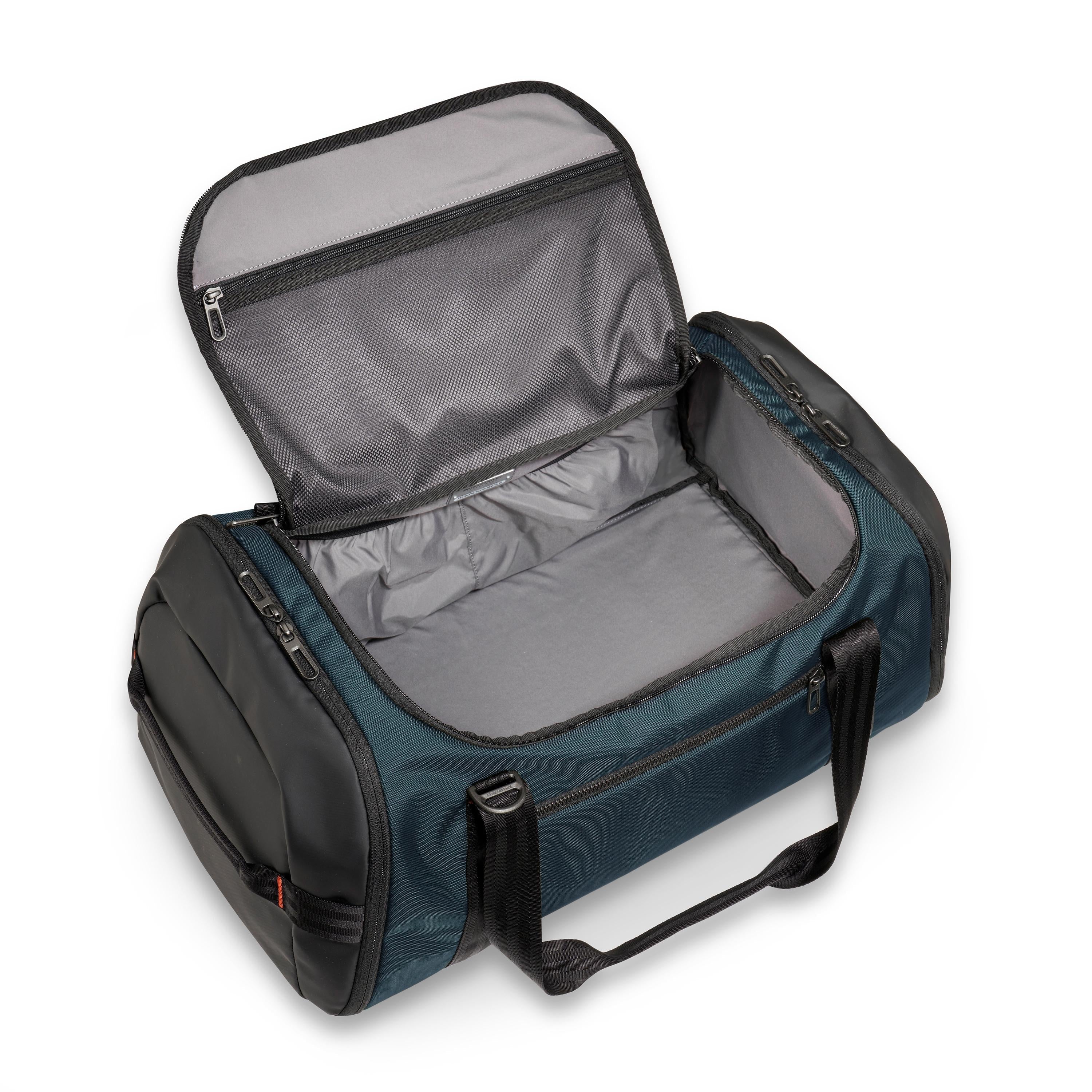 Briggs & Riley ZDX Large Travel Duffle Bag - Spacious Carry-On Duffel for Business Trips & Weekend Getaways - Perfect for Air Travel, Gym & Outdoor Adventures