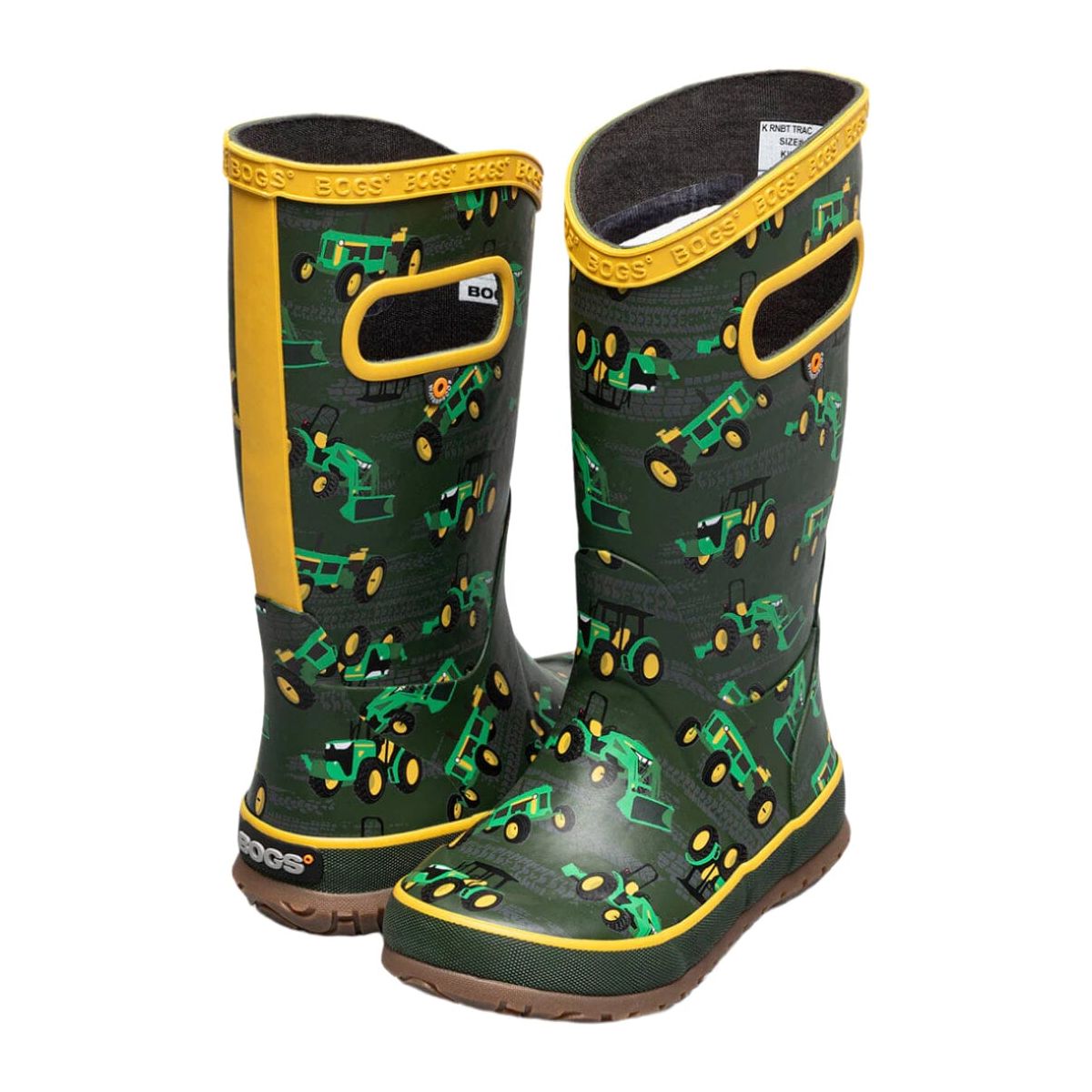 BOGS Kids' Rain Boots - Waterproof & Comfortable for Outdoor Play, Puddles, and Gardening | Best for Boys and Girls