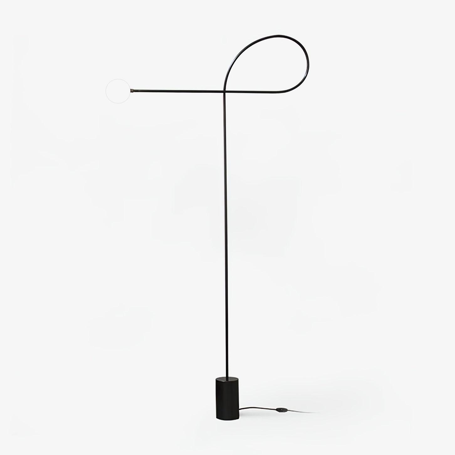 Arcane Orb Floor Lamp - Modern LED Standing Light for Living Room, Bedroom & Office - Dimmable Ambient Lighting for Home Decor & Relaxation