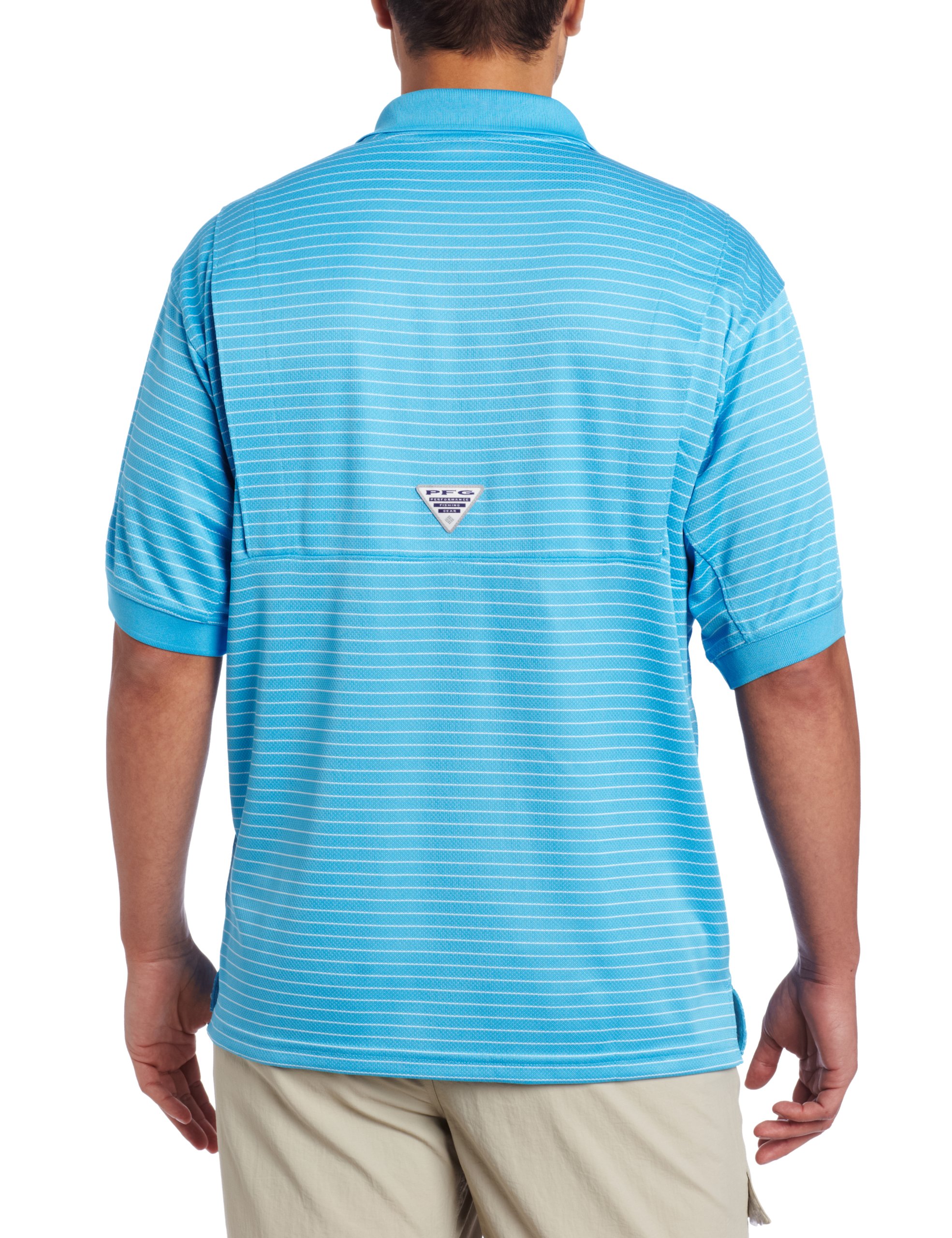 Columbia Men's Super Cast Polo Shirt - Moisture-Wicking, UV Protection & Breathable Golf & Casual Shirt for Outdoor Activities & Workwear